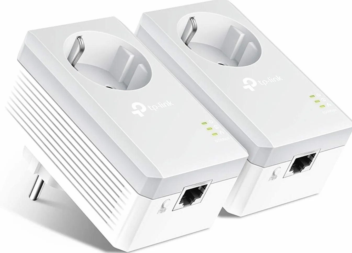 TP-Link TL-PA4010P KIT | Zestaw powerline AV600 z gniazdkiem sieciowym | 1× port Ethernet | Plug & Play | Prędkość do 600 Mb/s