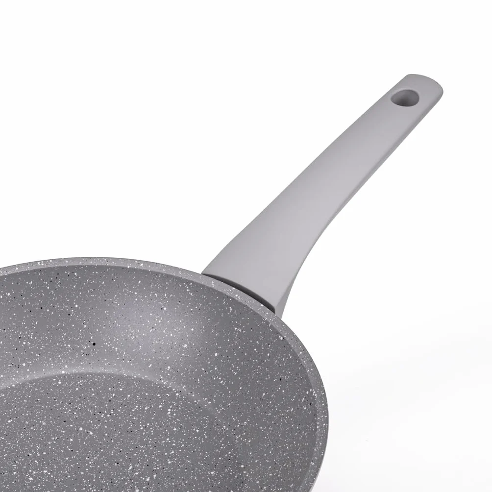 Moneta Stile Stone Patelnia Szary Różowy 24 cm 28 cm