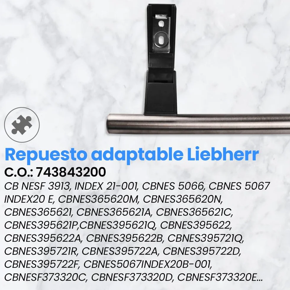 Uchwyt do lodówki Liebher ANAKEL HOME stal nierdzewna 45,8 cm