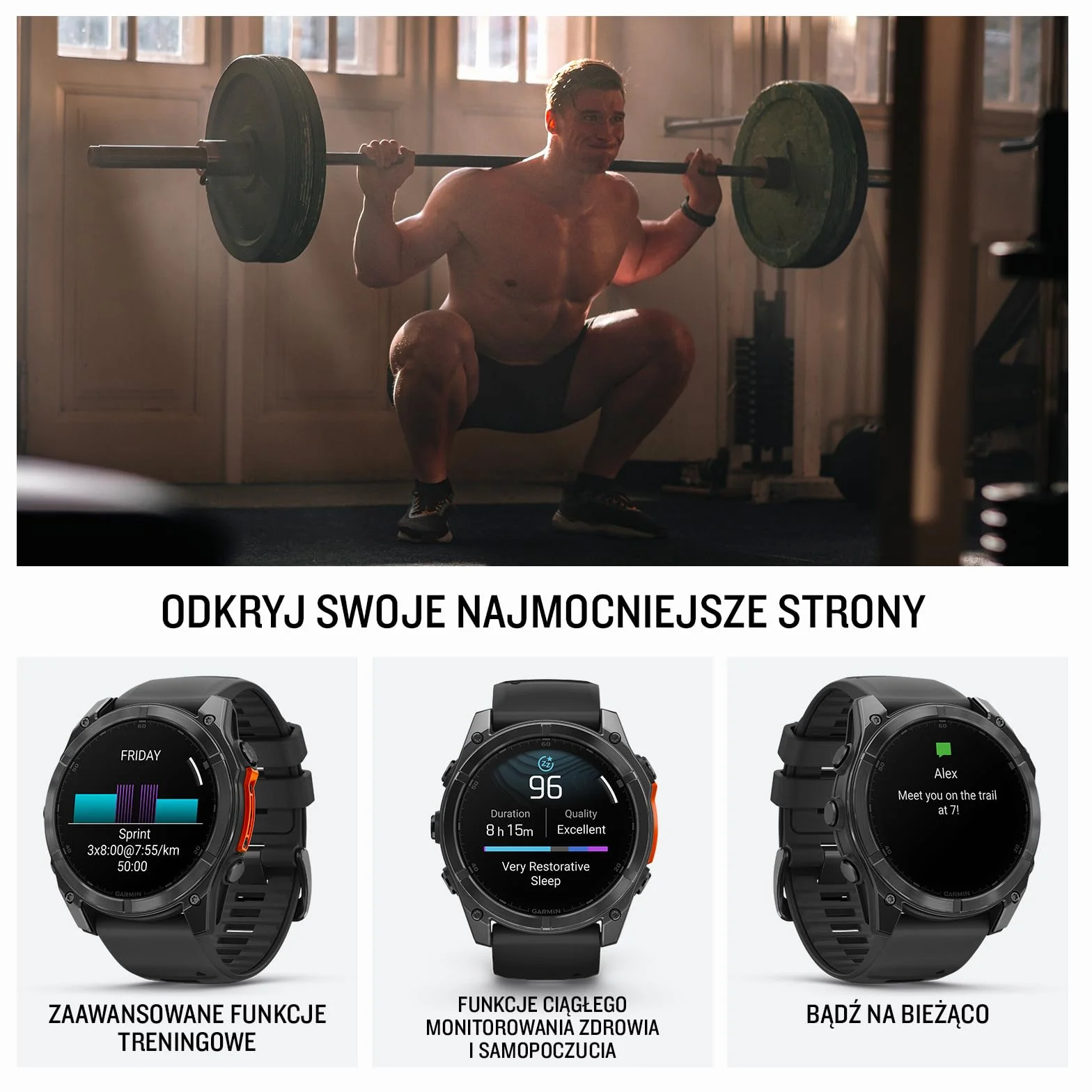 Garmin Fenix 8 47mm AMOLED Slate Gray Steel/Black
