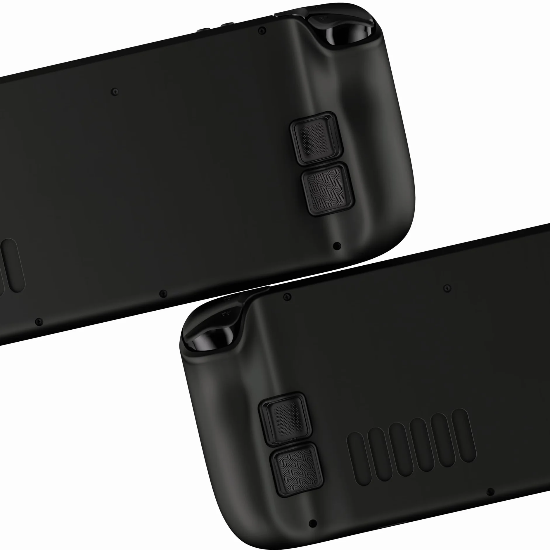 PlayVital Akcesoria do Steam Deck OLED,Ochrona Przycisków Tylnych, Osłona Przycisków do Steam Deck LCD – Czarny