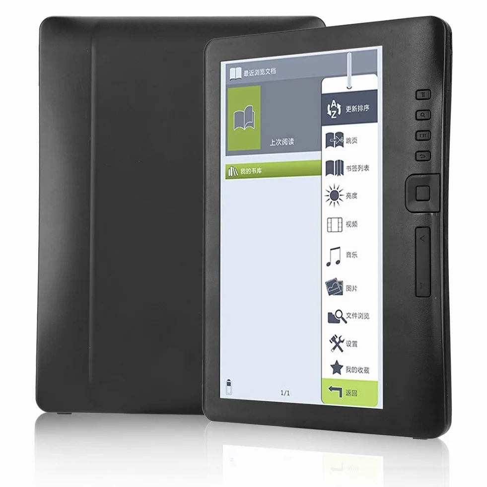Czytnik e-booków-BK7019 7-calowy wodoodporny przenośny czytnik e-booków Kolorowy ekran obsługuje kartę TF(#2)