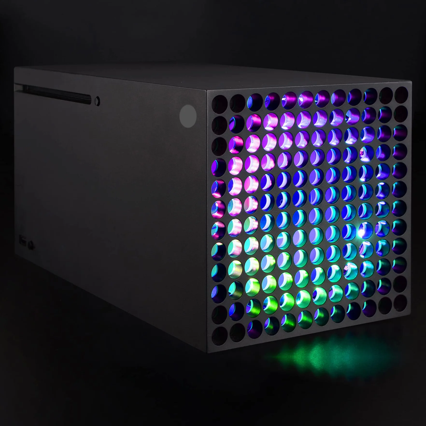 eXtremeRate PlayVital RGB LED Kit do Xbox Series X, 7 Kolorów 29 Efektów, Elastyczne Taśmy Świetlne Zestaw z IR Remote