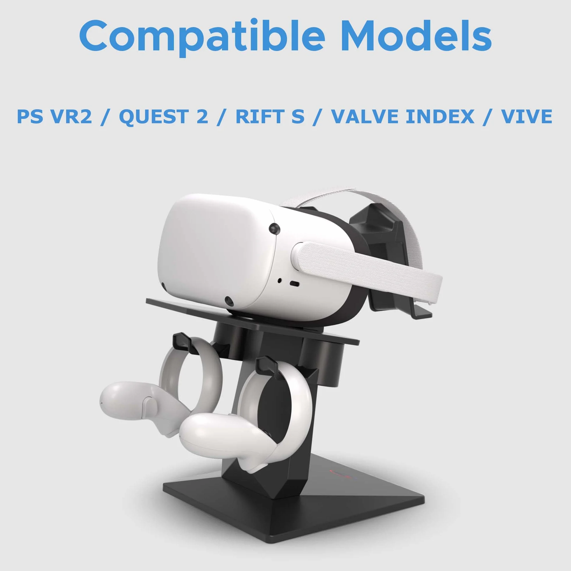Sony Playstation VR2 DigiCharge zestaw słuchawkowy stojak do PS VR 2 PSVR2 Meta Quest 2 Quest 1 Rift S Valve Index HP Reverb G2 PICO 4 VR Display Mount Station
