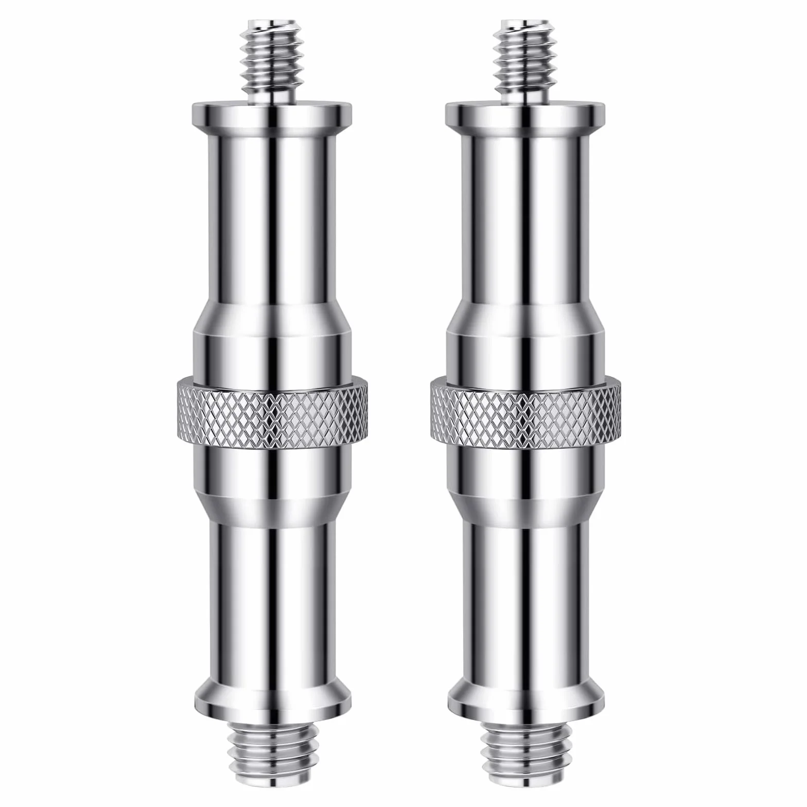 2 sztuki stojaków gwintowanych, sworzeń czopowy, adapter, sworzeń gwintowany, statyw świetlny, akcesoria, uchwyt statywu do aparatu, śruba, adapter do śruby świetlnej