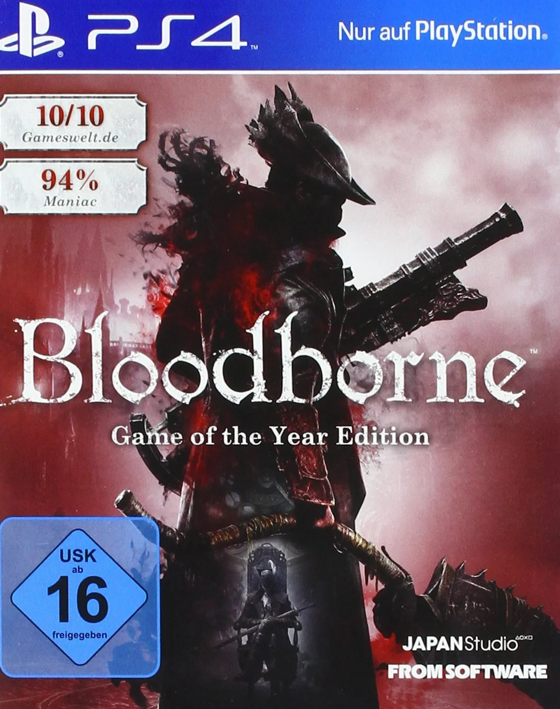 Bloodborne Game of the Year Edition PlayStation 4 wersja niemiecka