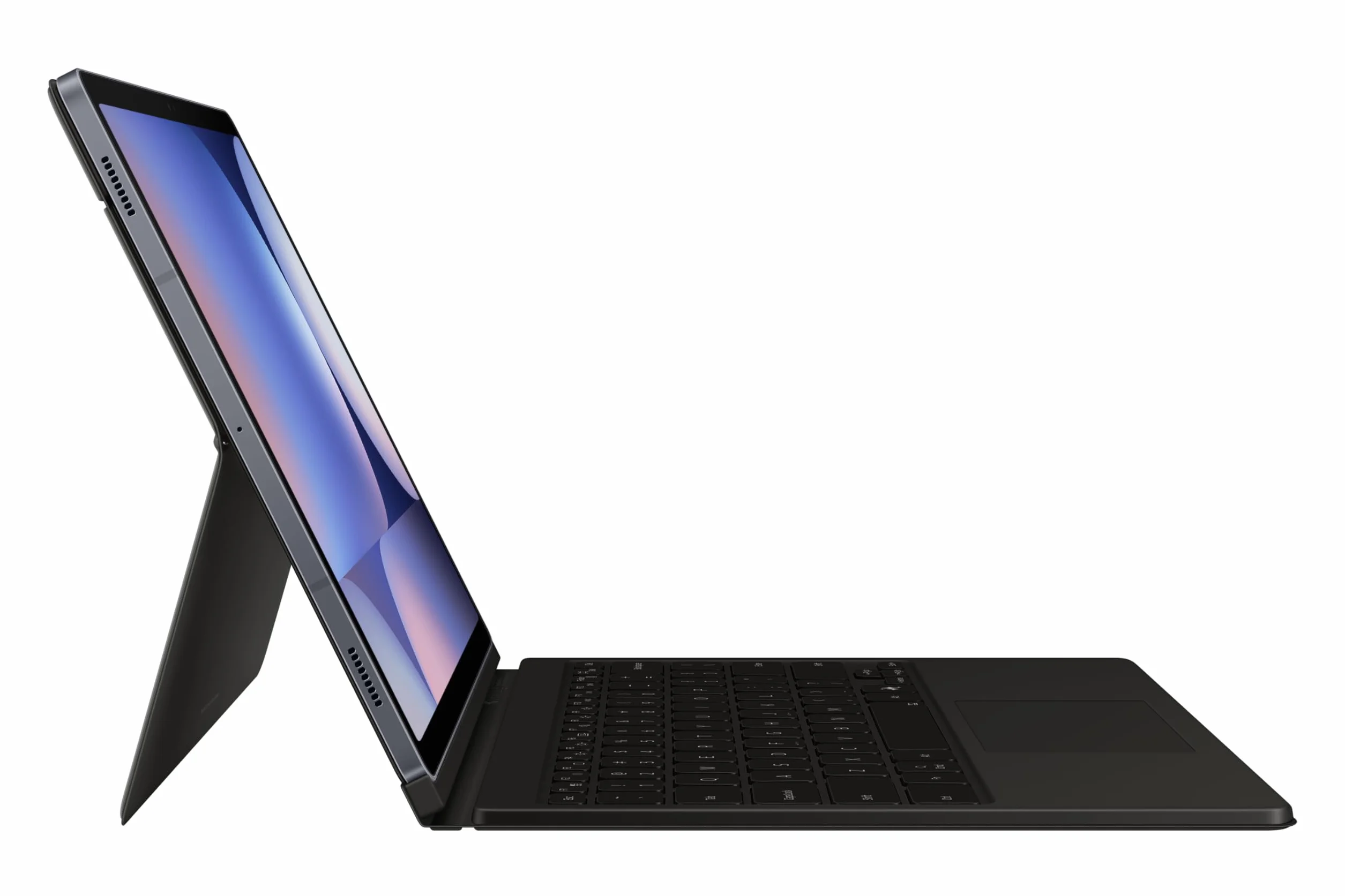 Samsung S10+ Book Tablet Cover z klawiaturą AI czarny