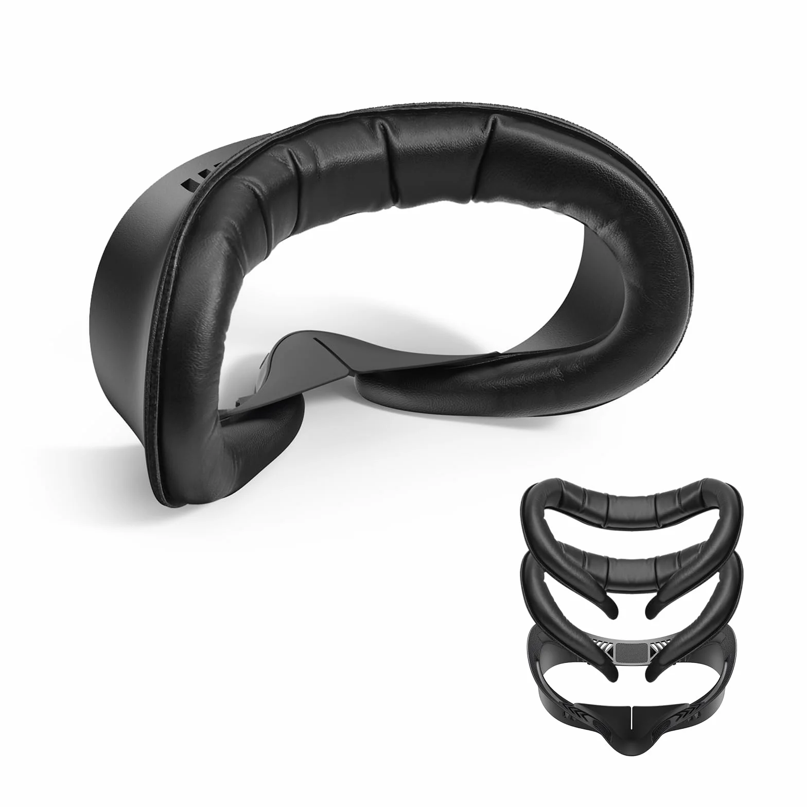 KIWI design Interfejs twarzy V4, 2 podkładki na twarz kompatybilne z Quest 3S, nie są kompatybilne z Meta Quest 3