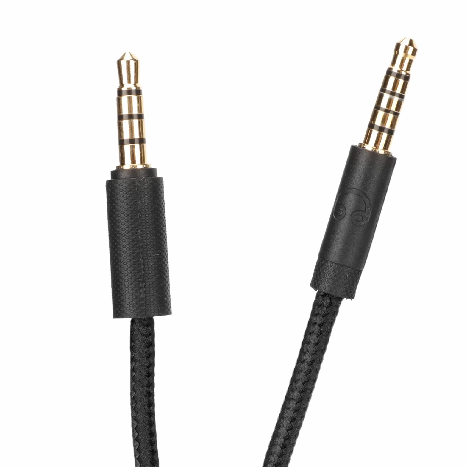 Ausla Zamienny kabel audio do słuchawek, kompatybilny z G Pro G Pro X G433 G233 200 cm wyciszenie, regulator głośności (czarny)
