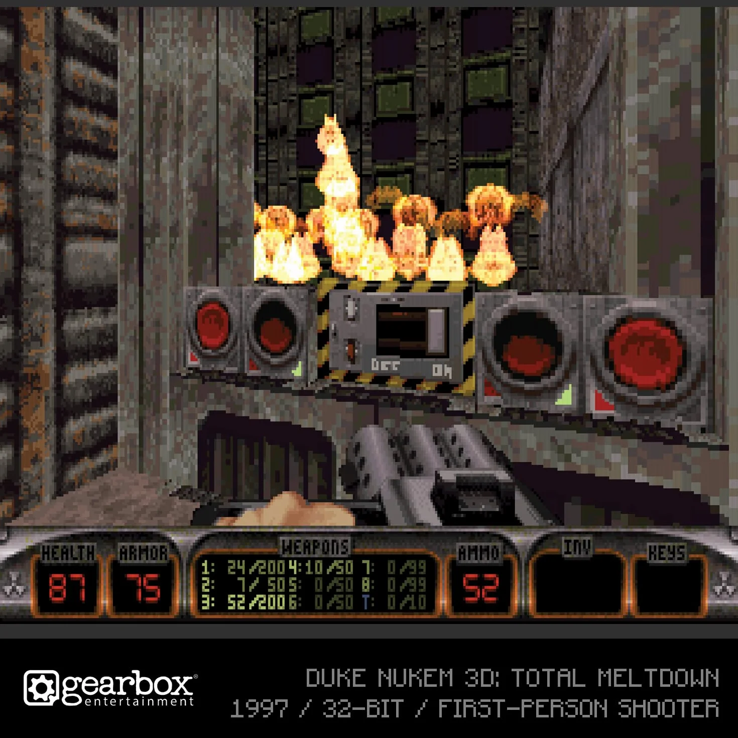 BLAZE Evercade Red Cart 33 - Duke Nukem Col. 1