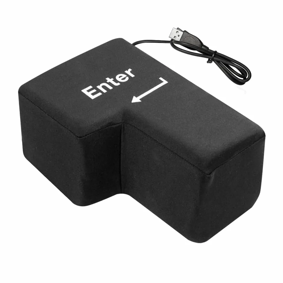 Poduszka antykompresyjna USB duża 21 x 15 x 10 cm na biurko prezent dla informatyków