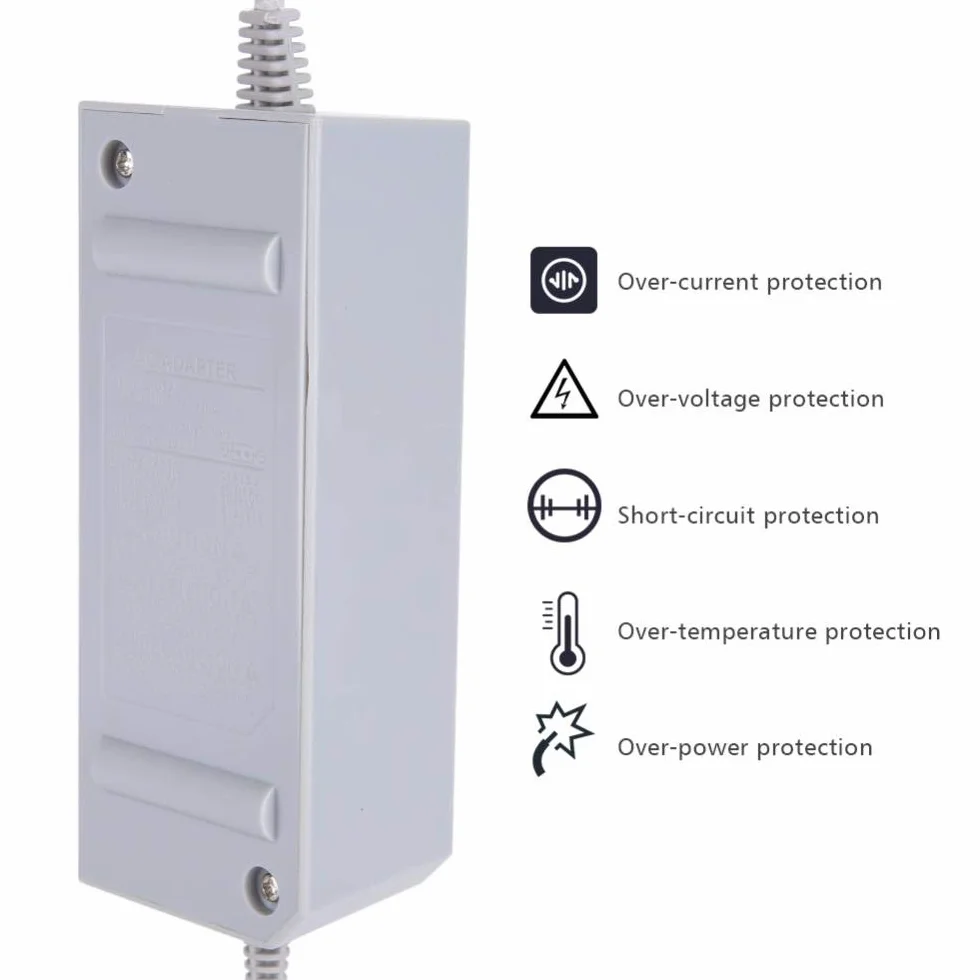 VBESTLIFE Ładowarka, nowy zasilacz kabel do 110-240 V (EU)