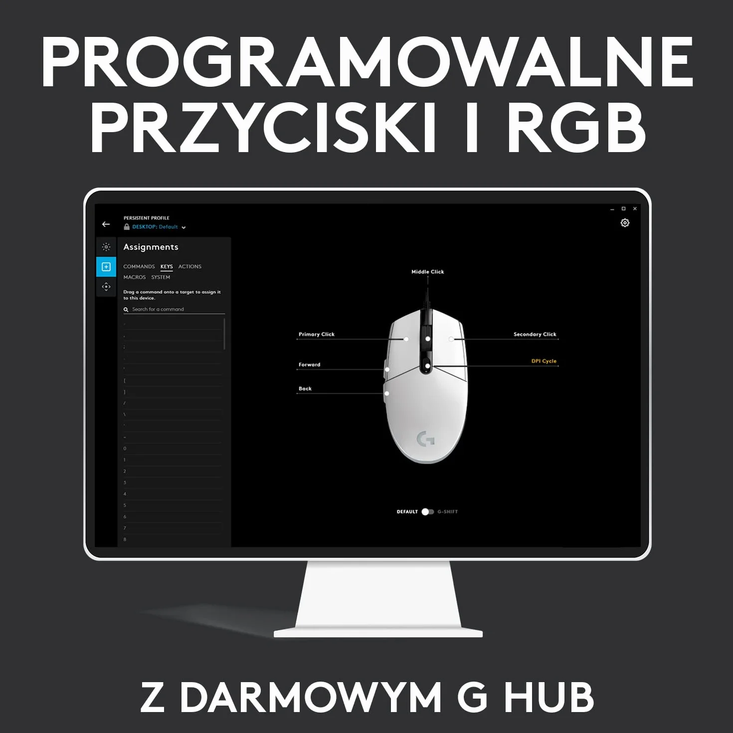 Logitech G G203 LIGHTSYNC –mysz gamingowa z konfigurowalnym podświetleniem RGB,G435 LIGHTSPEED,Bezprzewodowe Słuchawki Gamingowe Bluetooth - Biały
