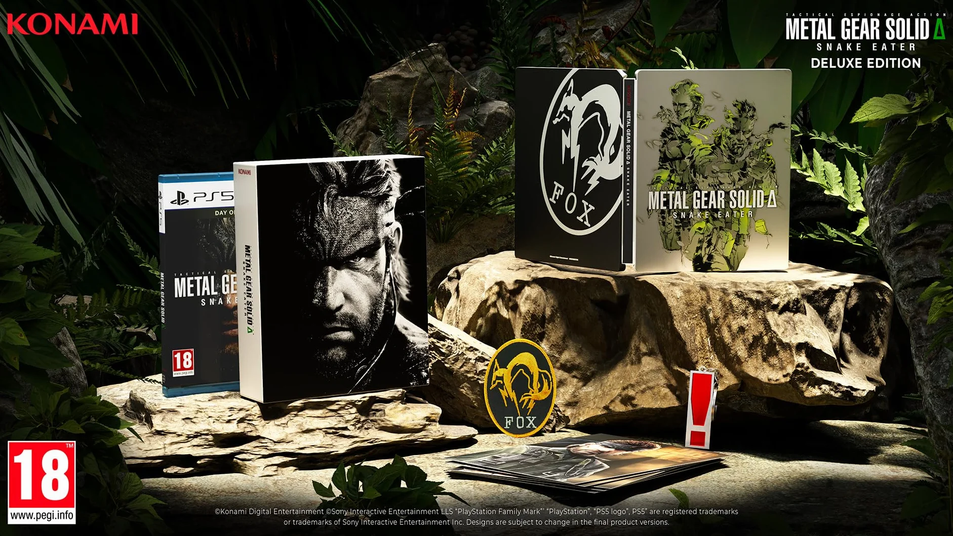 Konami Metal Gear Solid Delta Snake Eater Deluxe Edition PS5