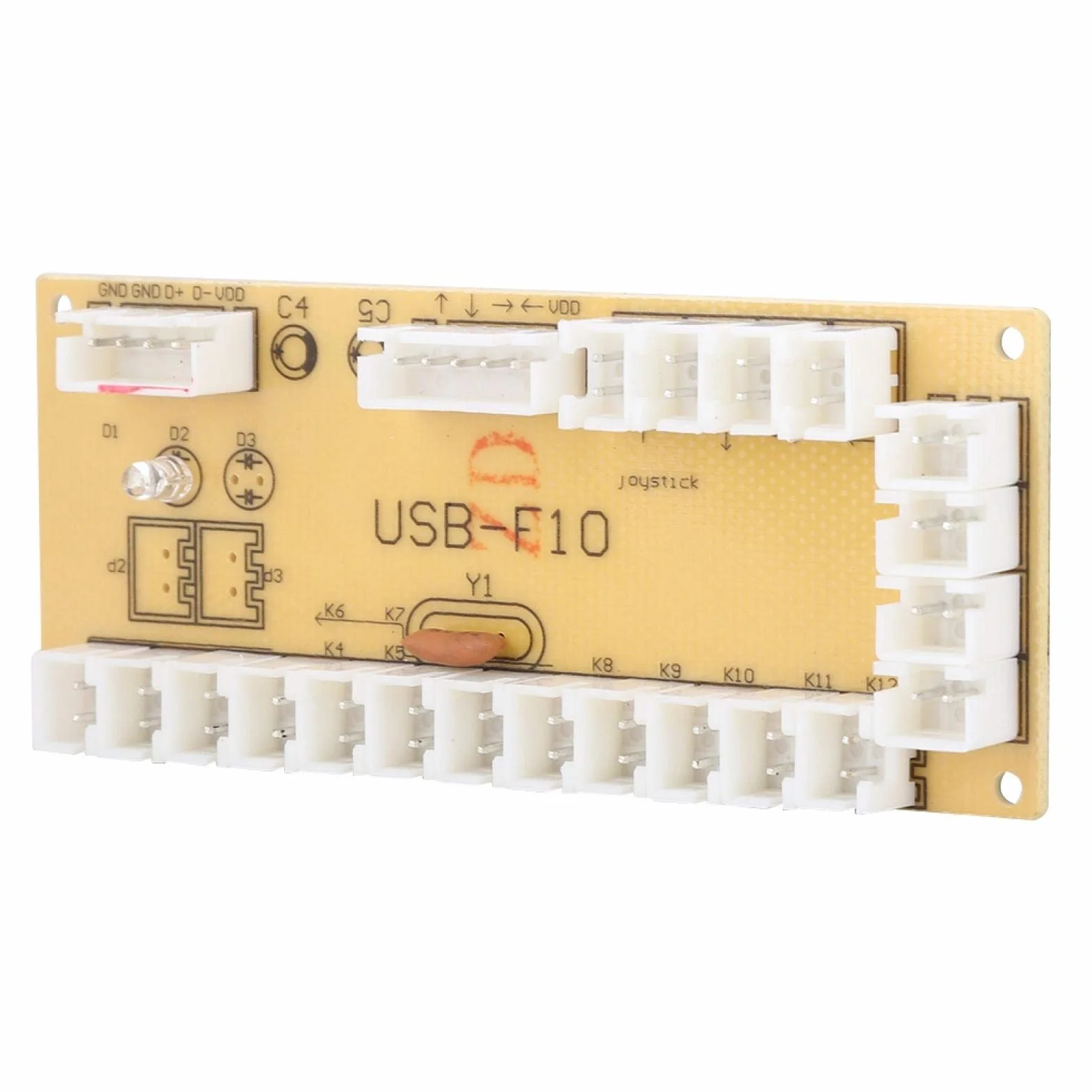 Arcade Enkoder USB, ogólny kontroler do gier PC Joystick płytka obwodowa, kontroler płyta sterująca do gier walki