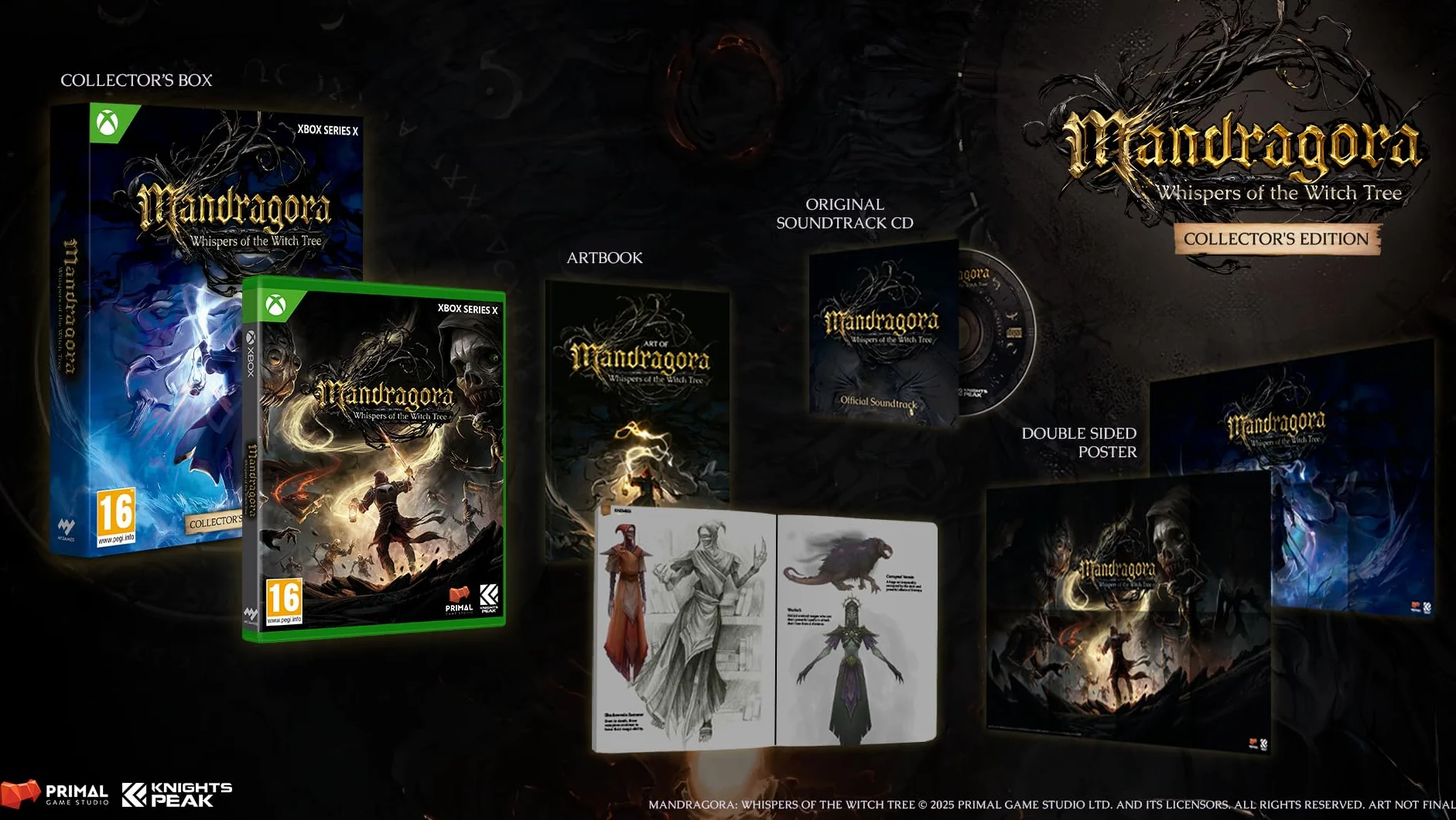 Mandragora: Whispers of the Witch Tree Collector's Edition Xbox