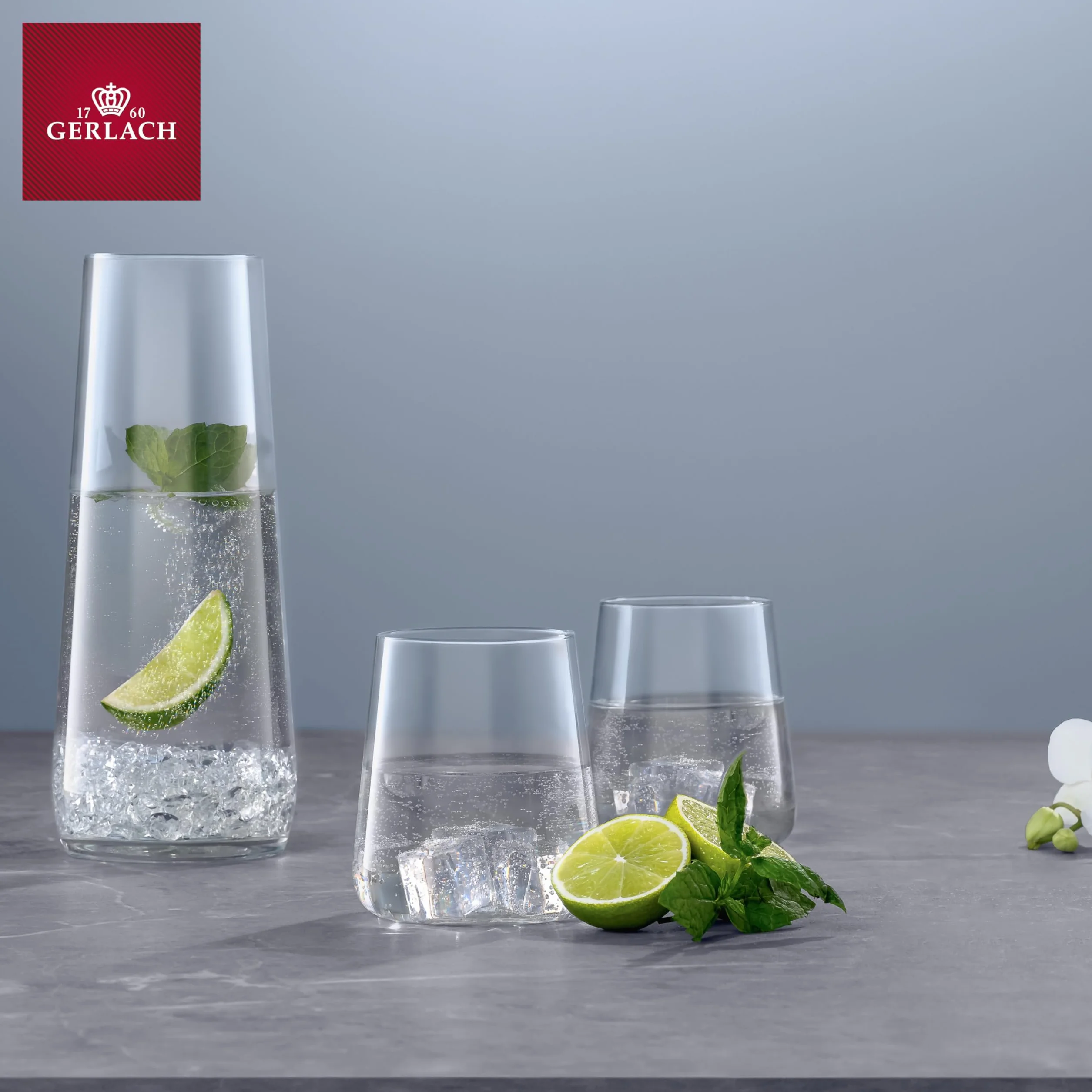 Gerlach 1760 Zestaw 6 Szklanek Modern 430 ml Przezroczyste
