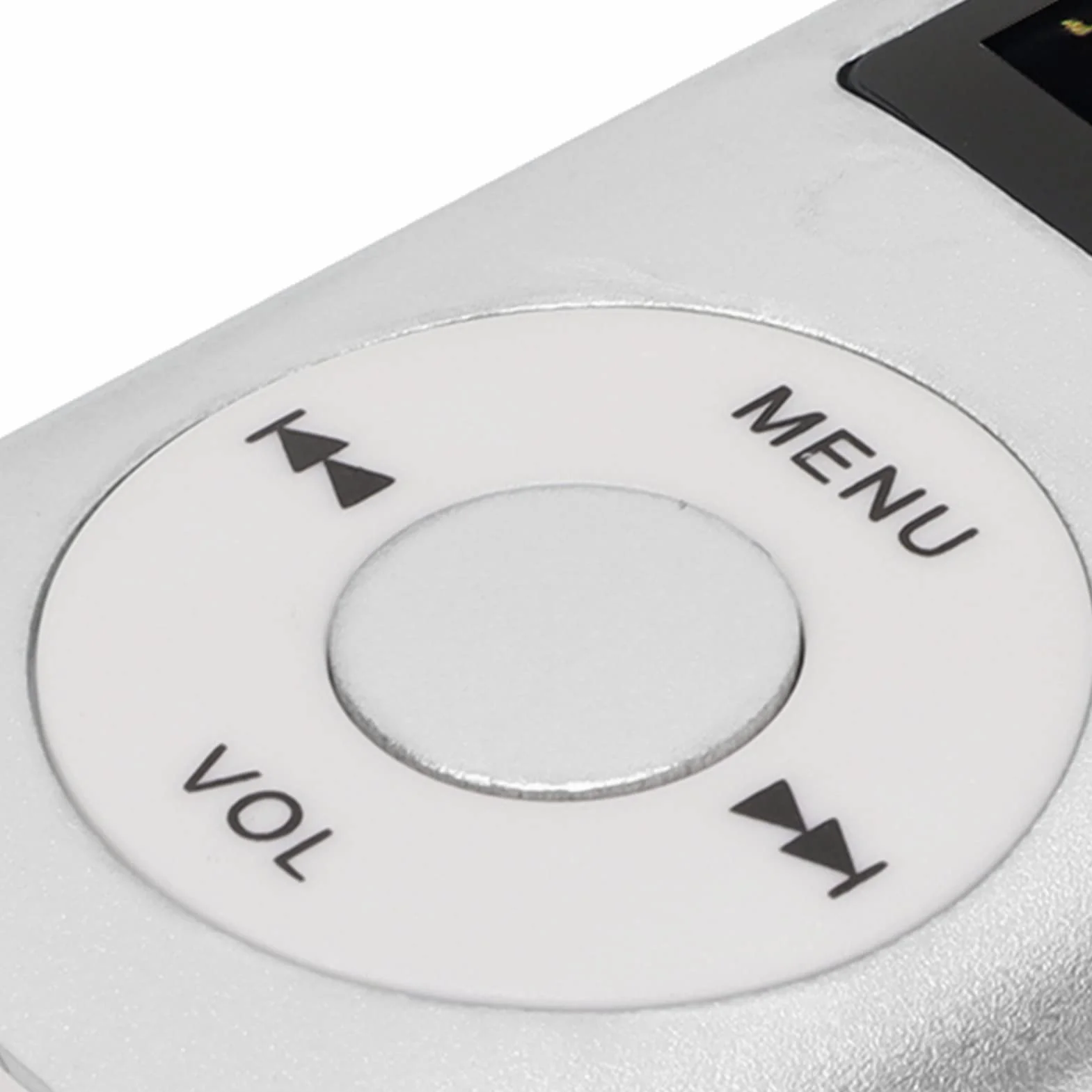 Odtwarzacz MP3/MP4, Przenośny Odtwarzacz Muzyki ze Słuchawkami, Ekran HD 1.8 Cala, Obsługa Karty Pamięci do 64 GB, Czas Odtwarzania 8H, Super Lekka Metalowa Obudowa(Srebro)
