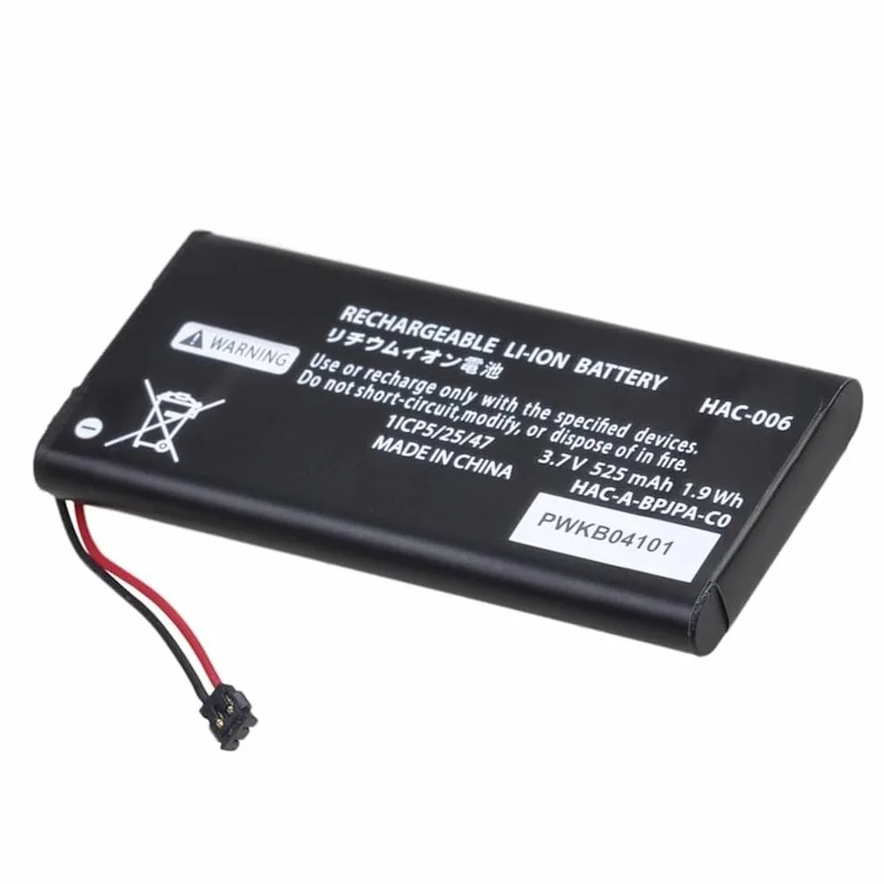 Zestaw 2 wymiennych baterii HAC-006 do lewego i prawego Joyconu do Nintendo Switch - z zestawem narzędzi