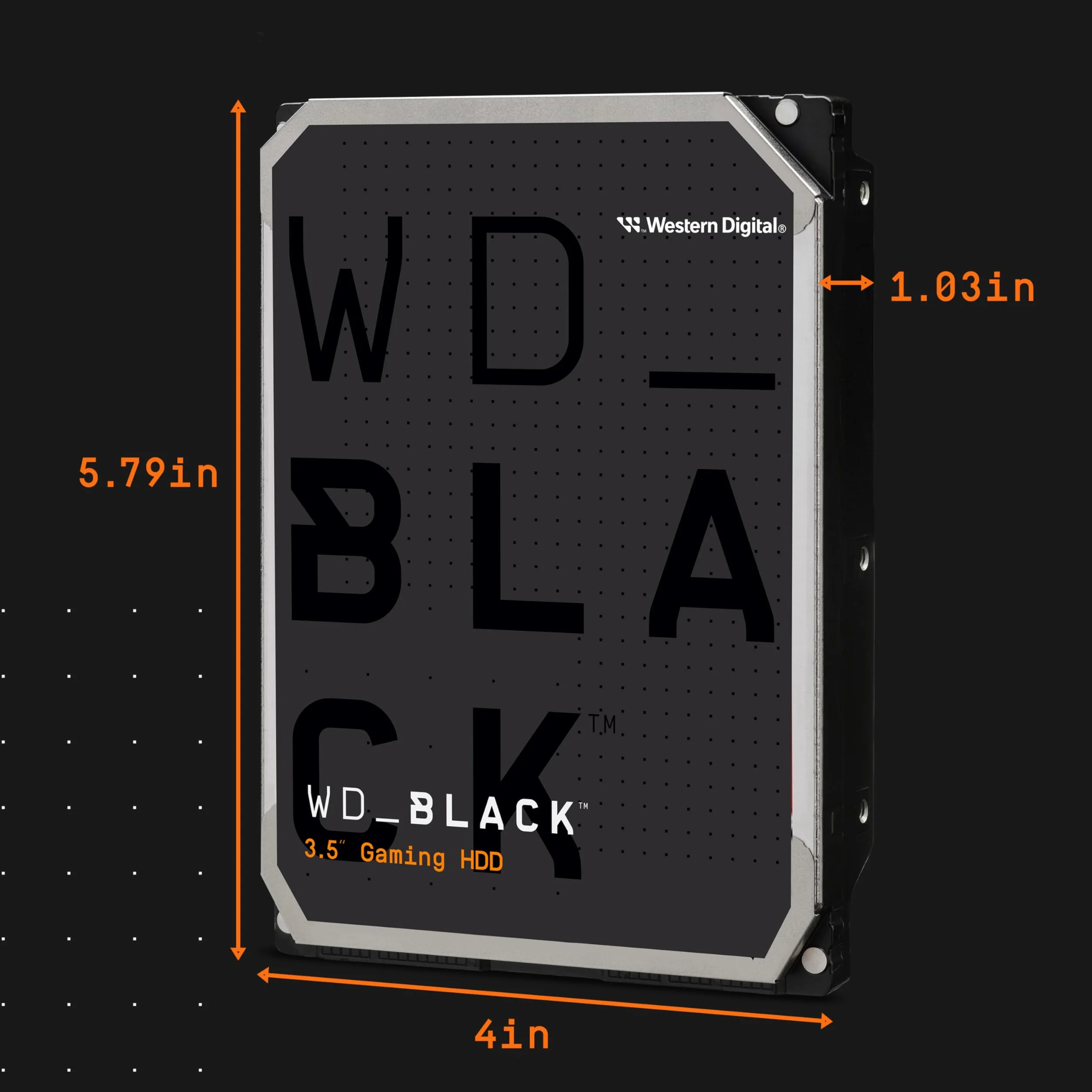 HDD WD Black WD2003FZEX 2TB/8,9/600/72 Sata III 64MB