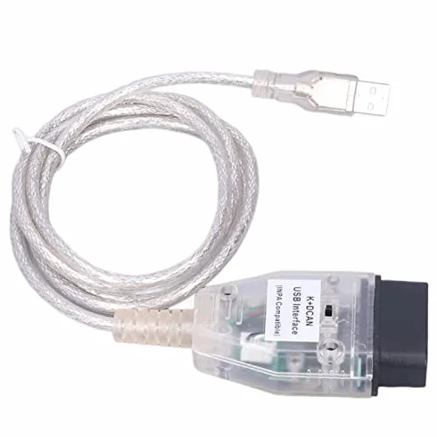 Ulepszony Kabel Narzędzi Diagnostyki Samochodu z Przełącznikiem dla E81 E82 E83 E87 E88 2004-2011 - K+DCAN OBD2 Kabel Interfejsu USB dla Serii 1 i 3 E90 E92 E93 E93