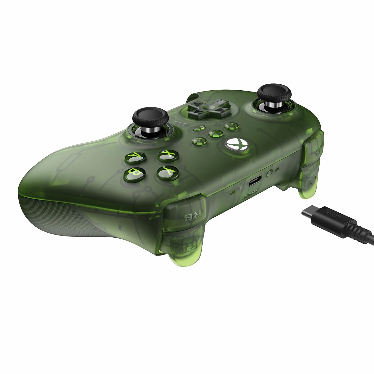 8Bitdo Ultimate 3-Mode Controller, Hall Effect Joysticks, Pro Back Buttons, Wired Only for Xbox Series X|S & Xbox One, Compatibility with Apple, Windows & Android, Officially Licensed (Jade)