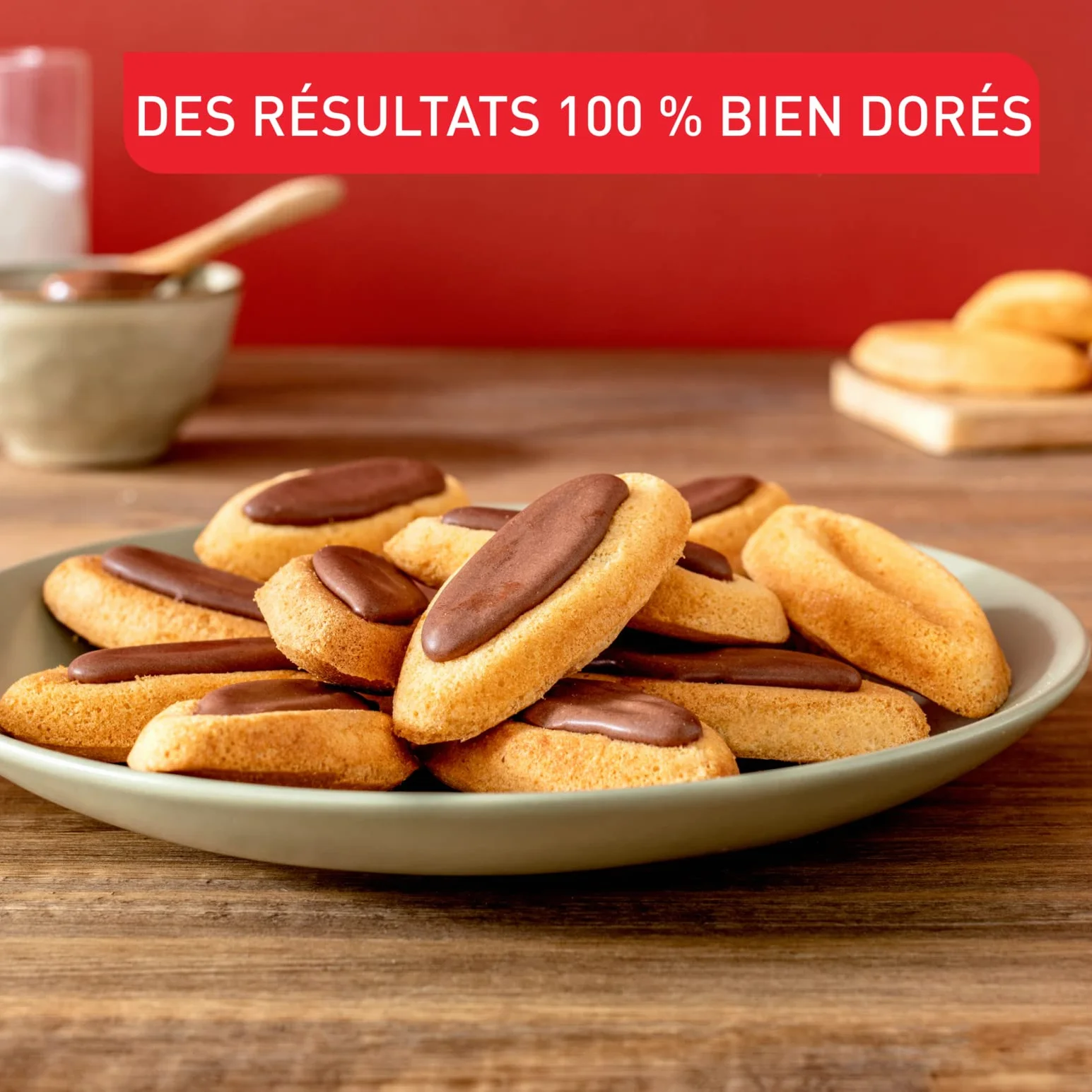 Tefal Perfectbake Forma do Ciasta, Aluminium, Marron Tabac, na 10 wypieków