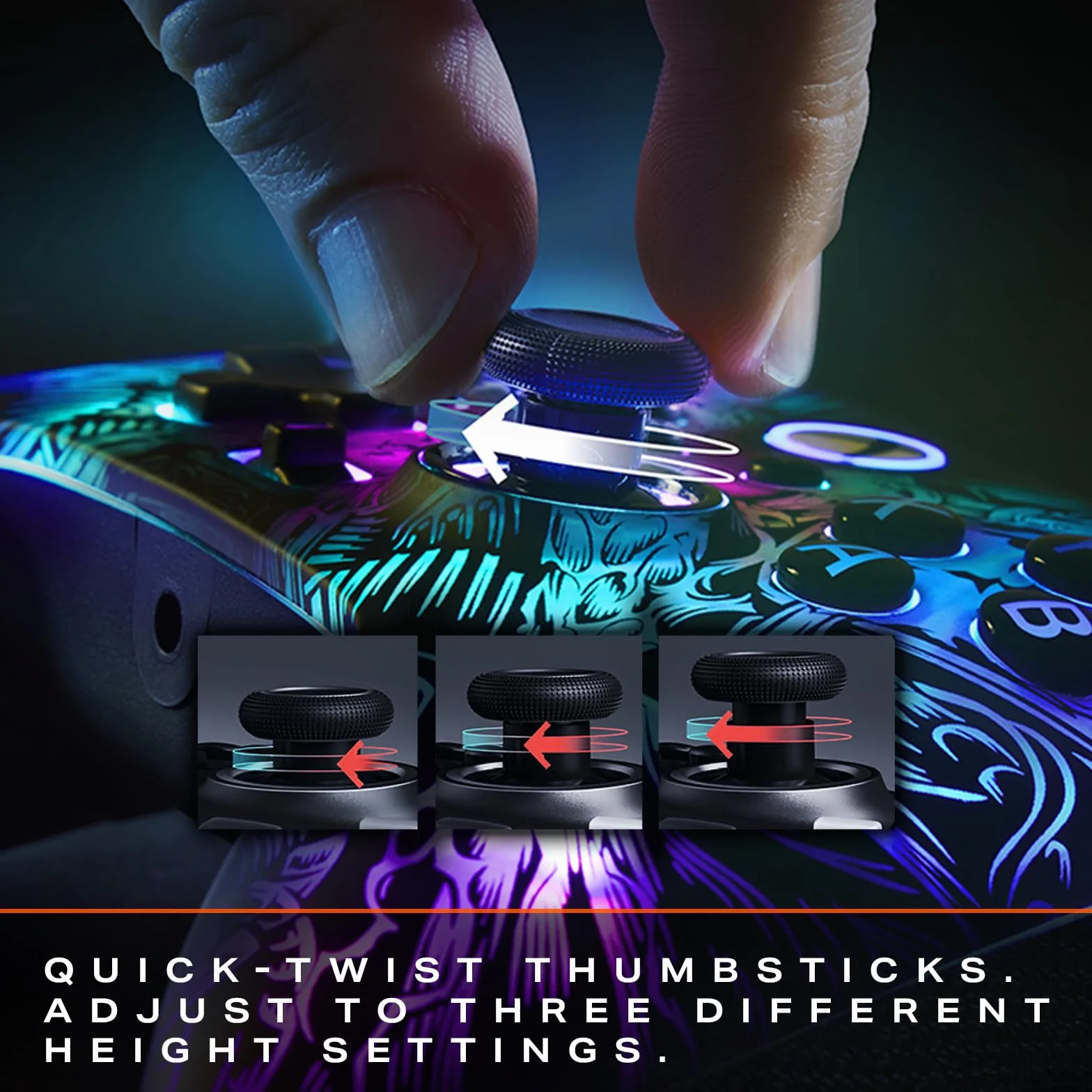 Kontroler bezprzewodowy PowerA FUSION Pro do konsoli Xbox Series X|S z technologią Lumectra™