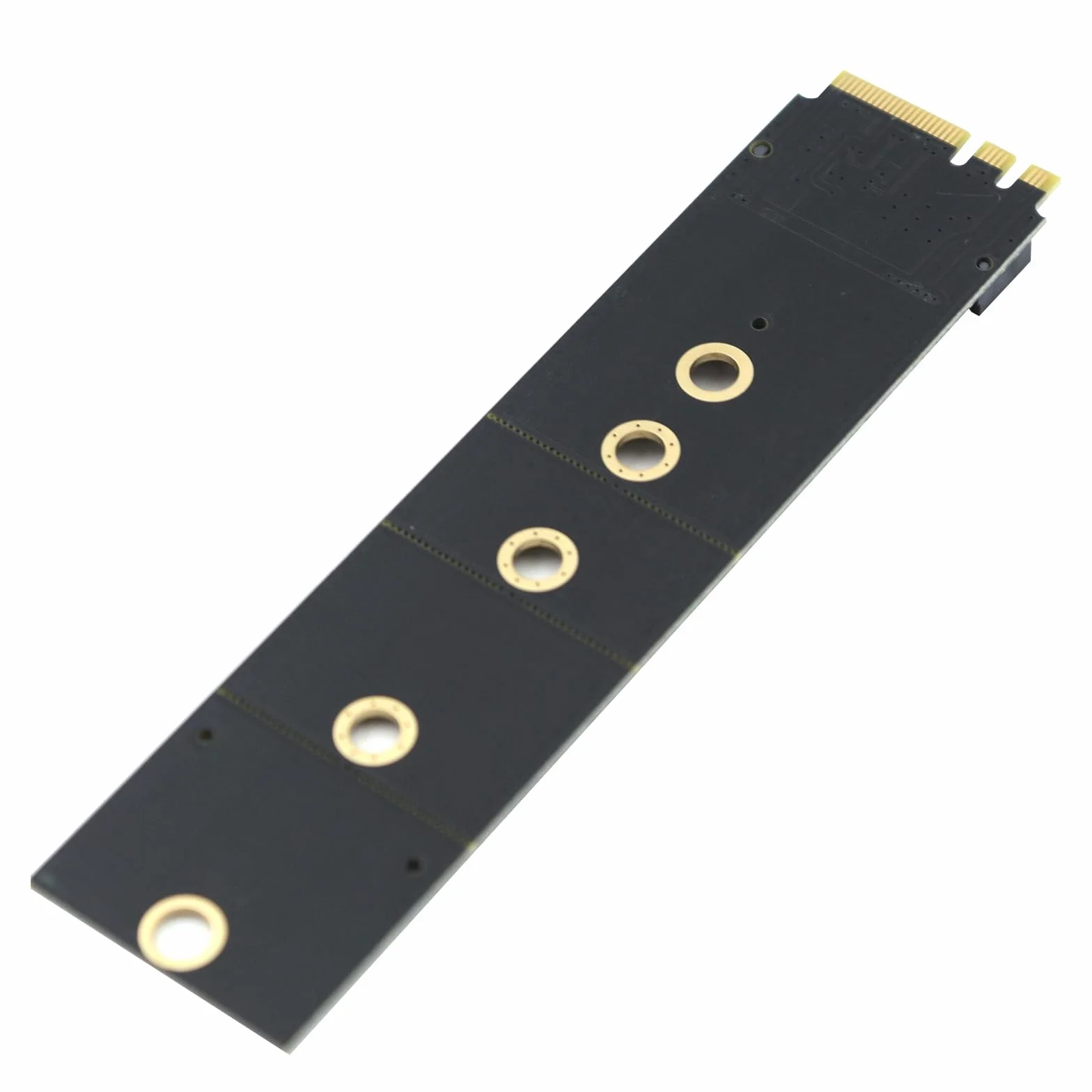 POFET Nvme Adapter, karta konwertera M2 Key A/E na NVME do interfejsu karty sieci WiFi na interfejs dysku twardego M.2