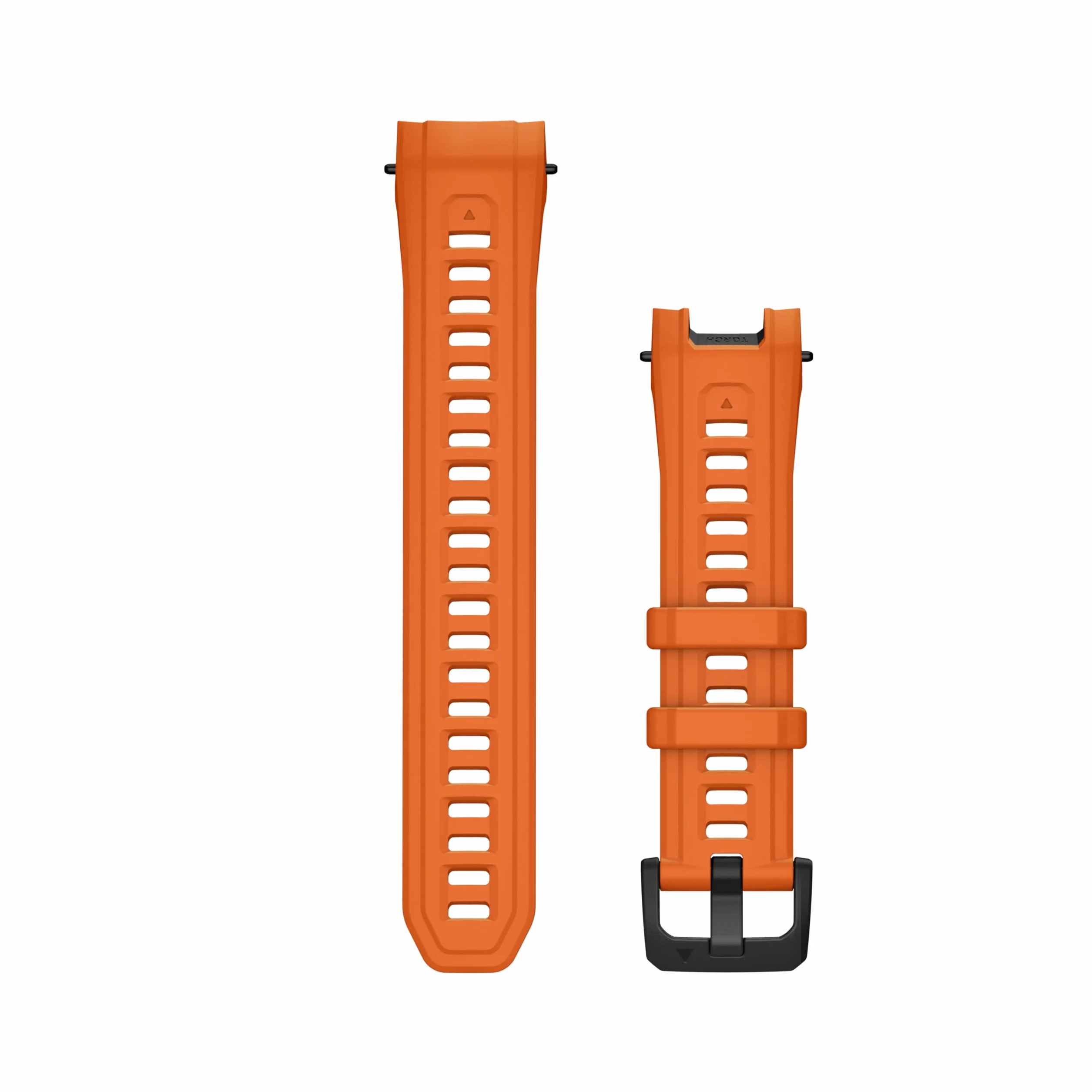 Garmin Instinct 3, zapasowy pasek do smartwatcha 45 mm, oryginalne akcesorium, pomarańczowy Ember Orange, Ember Orange, Jeden rozmiar, Nowoczesny