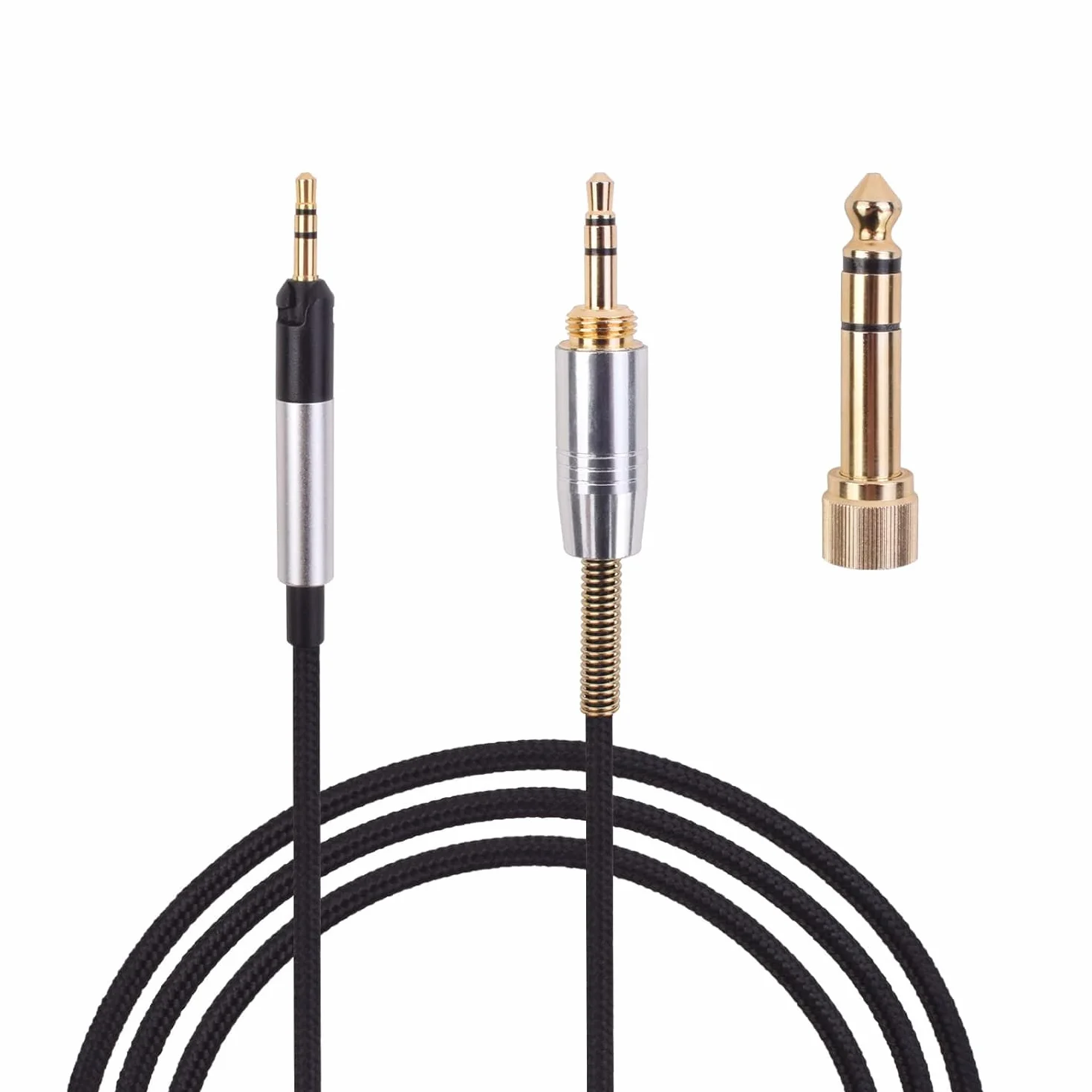 Toxaoii HD598 kabel audio kompatybilny ze słuchawkami Sennheiser HD598, HD558, HD518, HD598Cs, HD599, HD569, HD579, 2 m