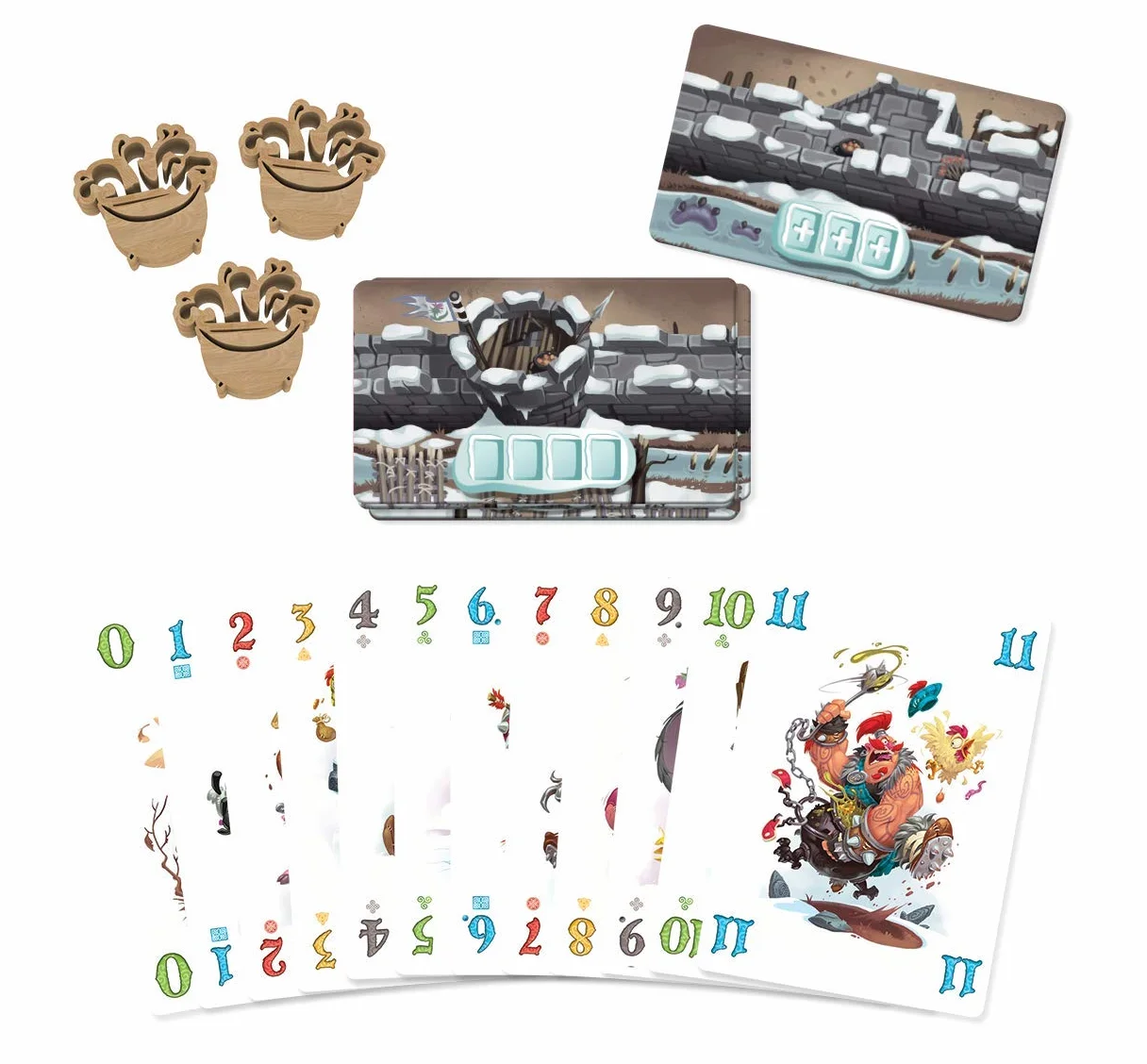 Iello, Schotten Totten 2, Board Game, Ages 8+, 2 Players, 20 mins Minutes Playing Time