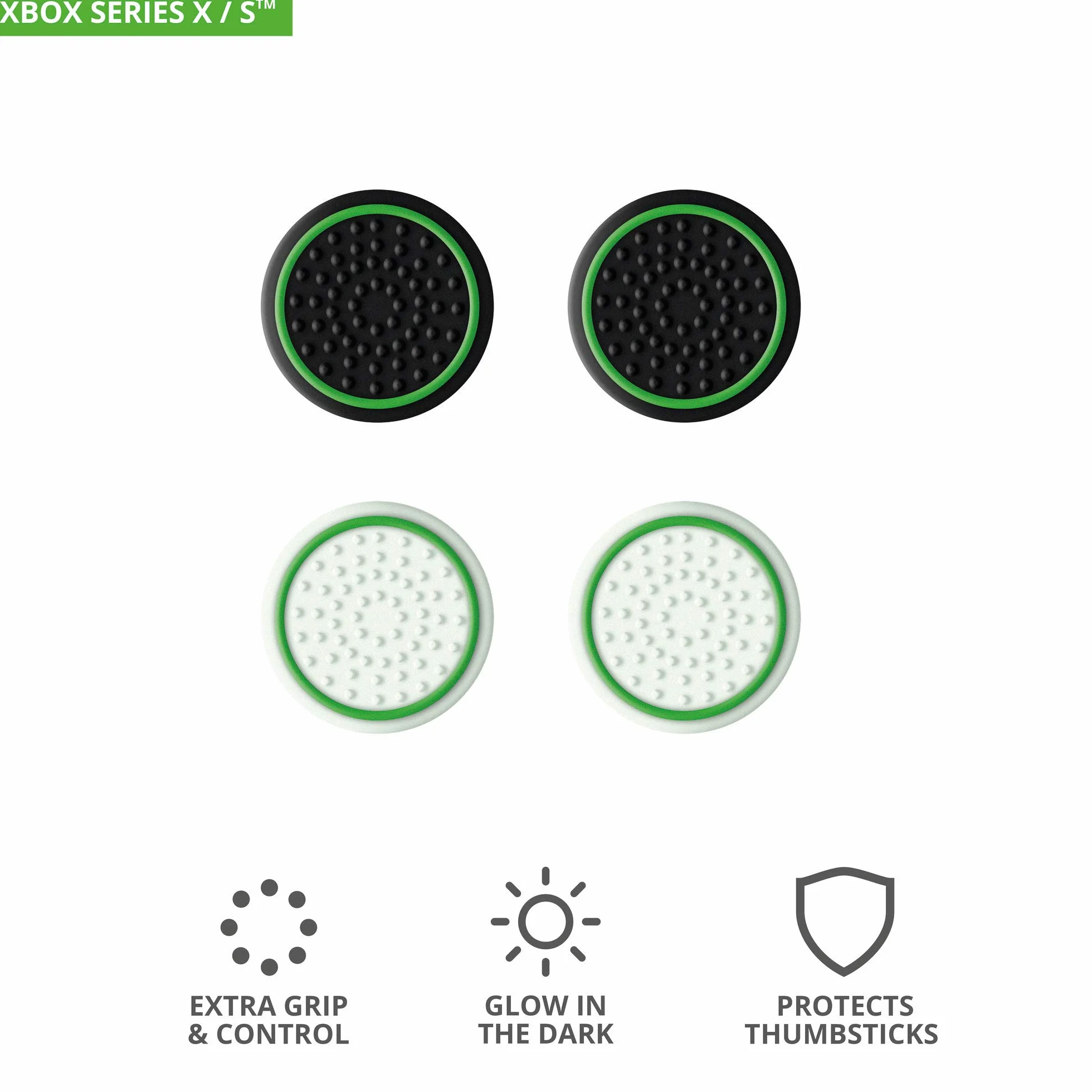 Trust Gaming GXT 267 4-pak uchwytów na kciuki do kontrolera Xbox Series X/S - czarne