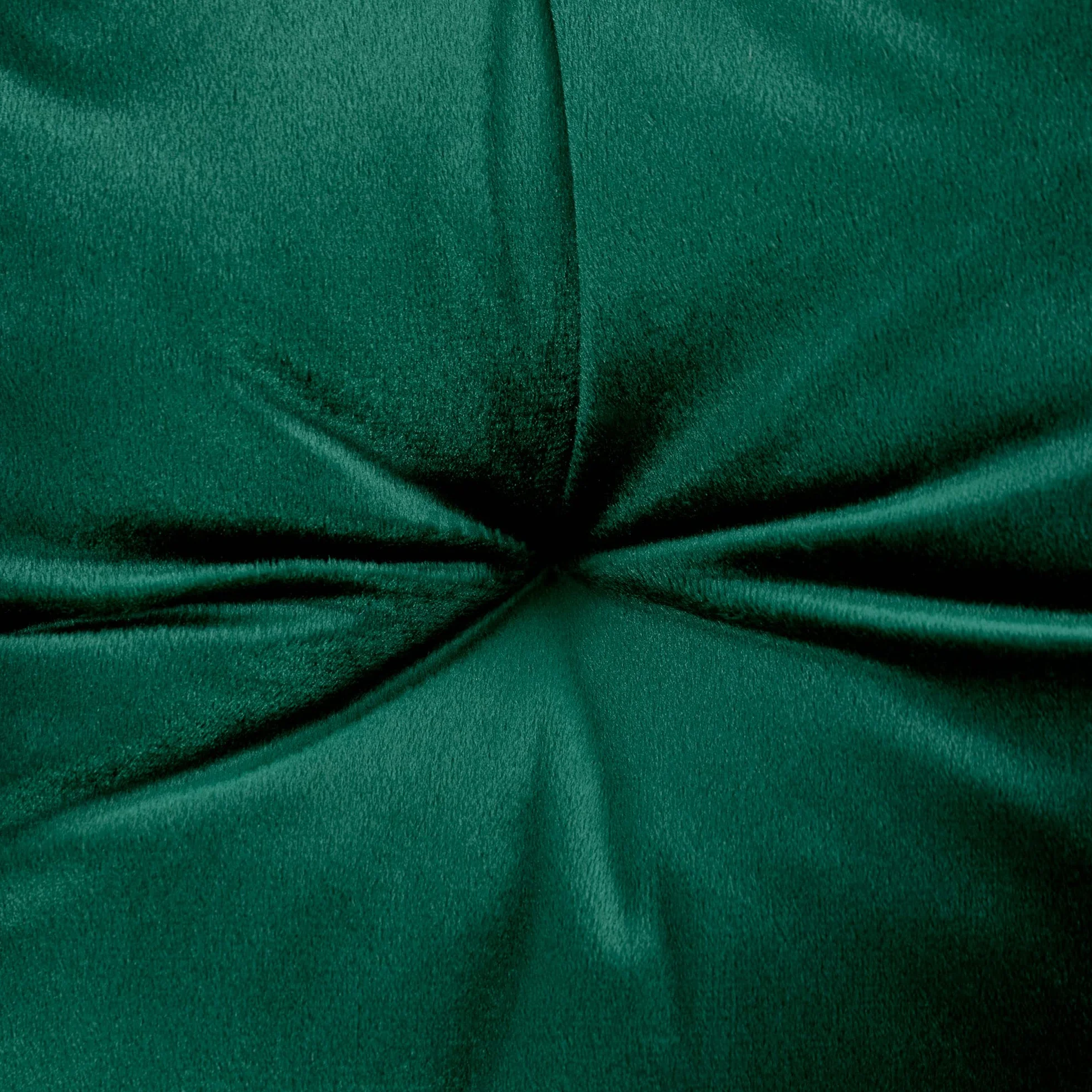 AmeliaHome Poduszka Na Krzesło Velvet 40x40 cm Butelkowy Zielony Aleksa