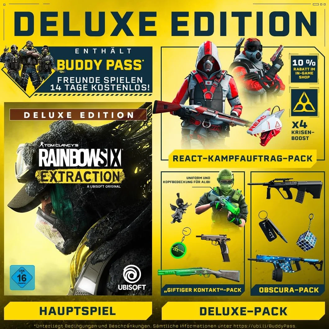 Rainbow Six Extraction Deluxe Edition PlayStation 5