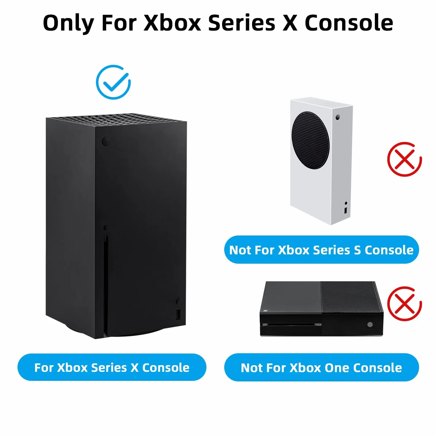 Mcbazel Magnetyczne okłady ochronne do Xbox Series X, skóra PU, szary kamuflaż