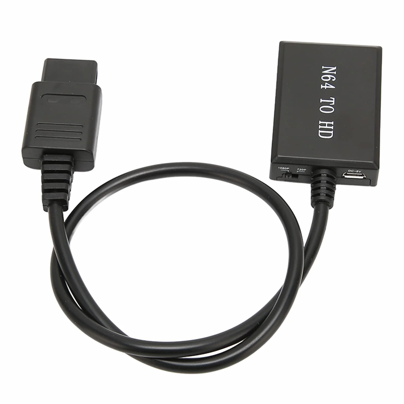Konwerter N64 na HDMI, N64 HDMI adapter audio N64 na HDMI adapter kabel obsługuje 720P 1080P kompatybilny z konsolą N64/SNES