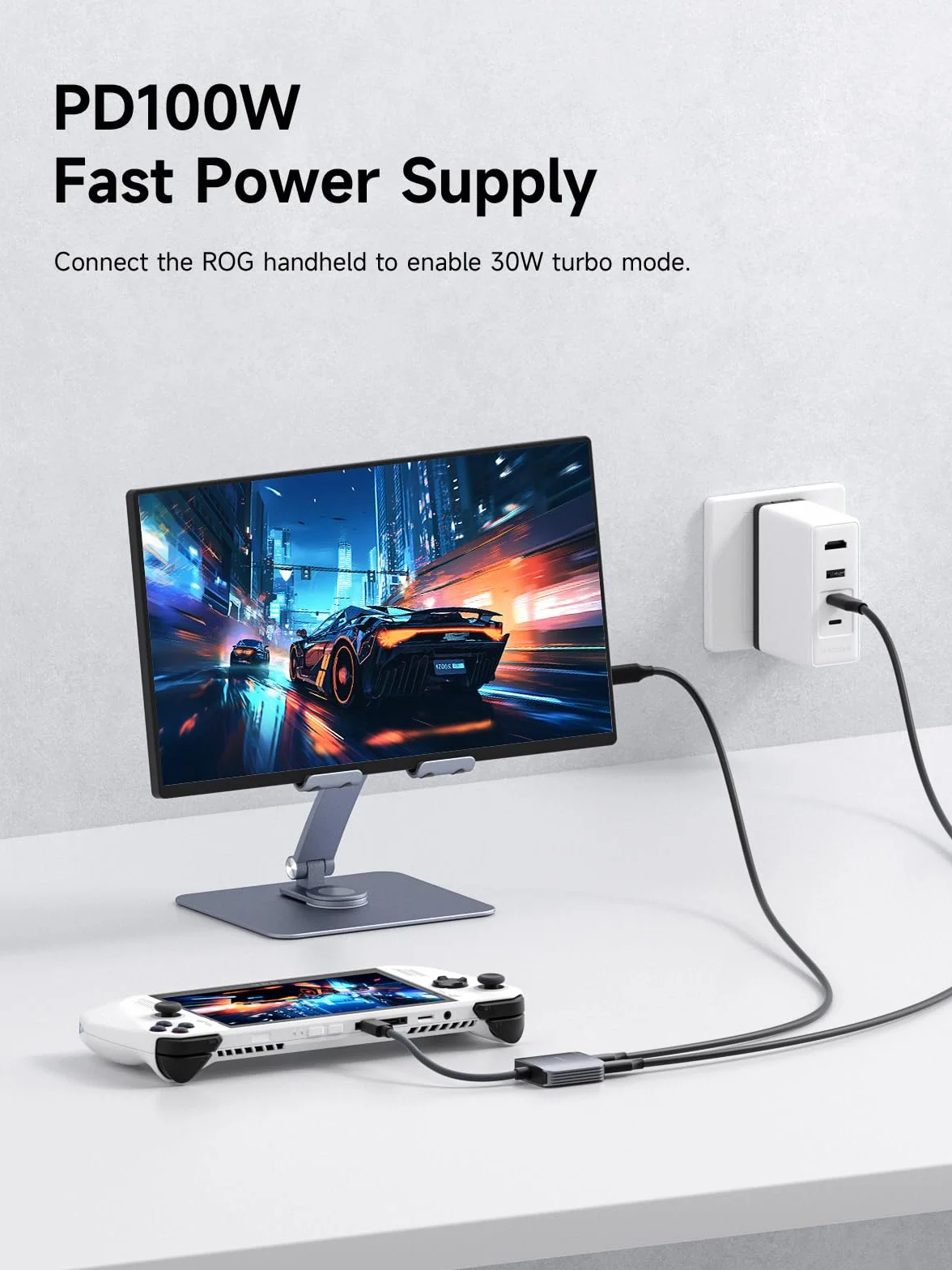 Hagibis Adapter do okularów AR USB-C 8K@60Hz 4K@144Hz 100W PD Power & Play dla XREAL Viture Rokid Steam Deck ROG Ally Switch iPhone 16 15 Pro Max