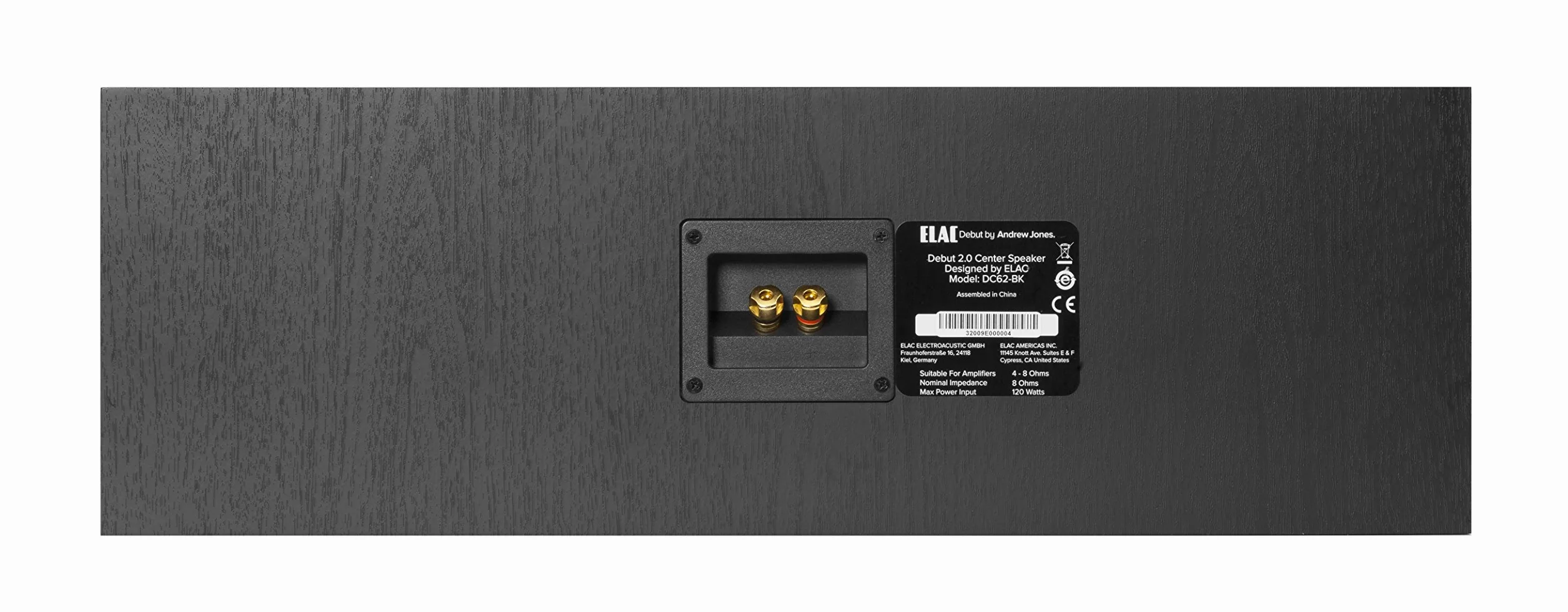 ELAC DEBUT 2.0 C6.2 - Głośnik centralny (1 szt.)