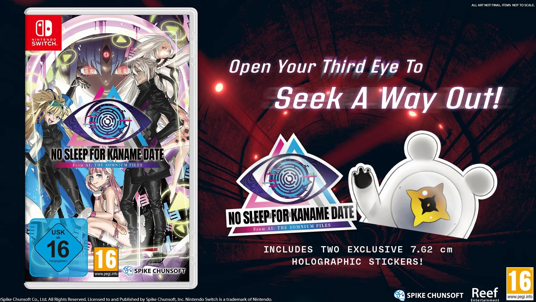 No Sleep For Kaname Date - AI: THE SOMNIUM FILES Aiba Edition /Switch