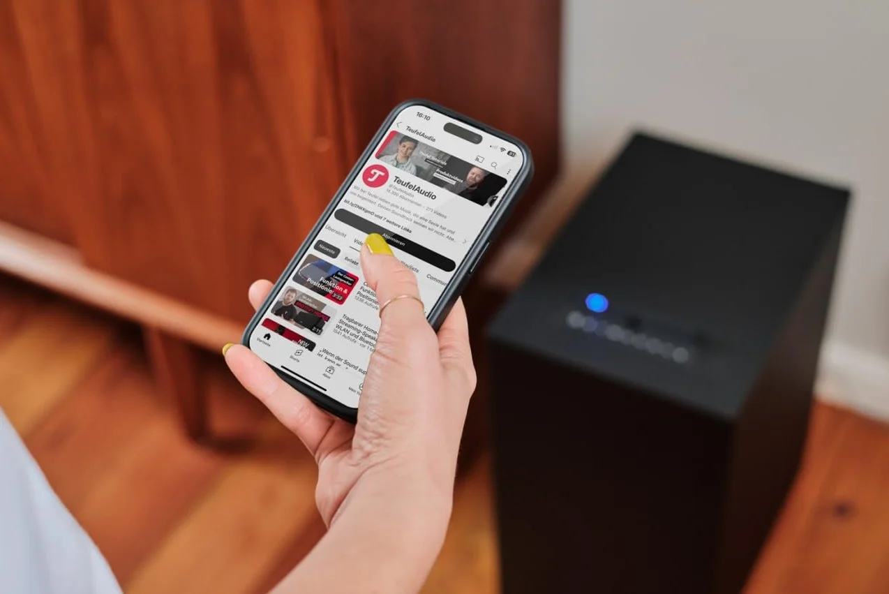 Teufel CONSONO 25 Concept 2.1 zestaw do gier, dźwięku filmu i muzyki, gotowy do gry, dźwięku filmowego i muzyki, kolor czarny