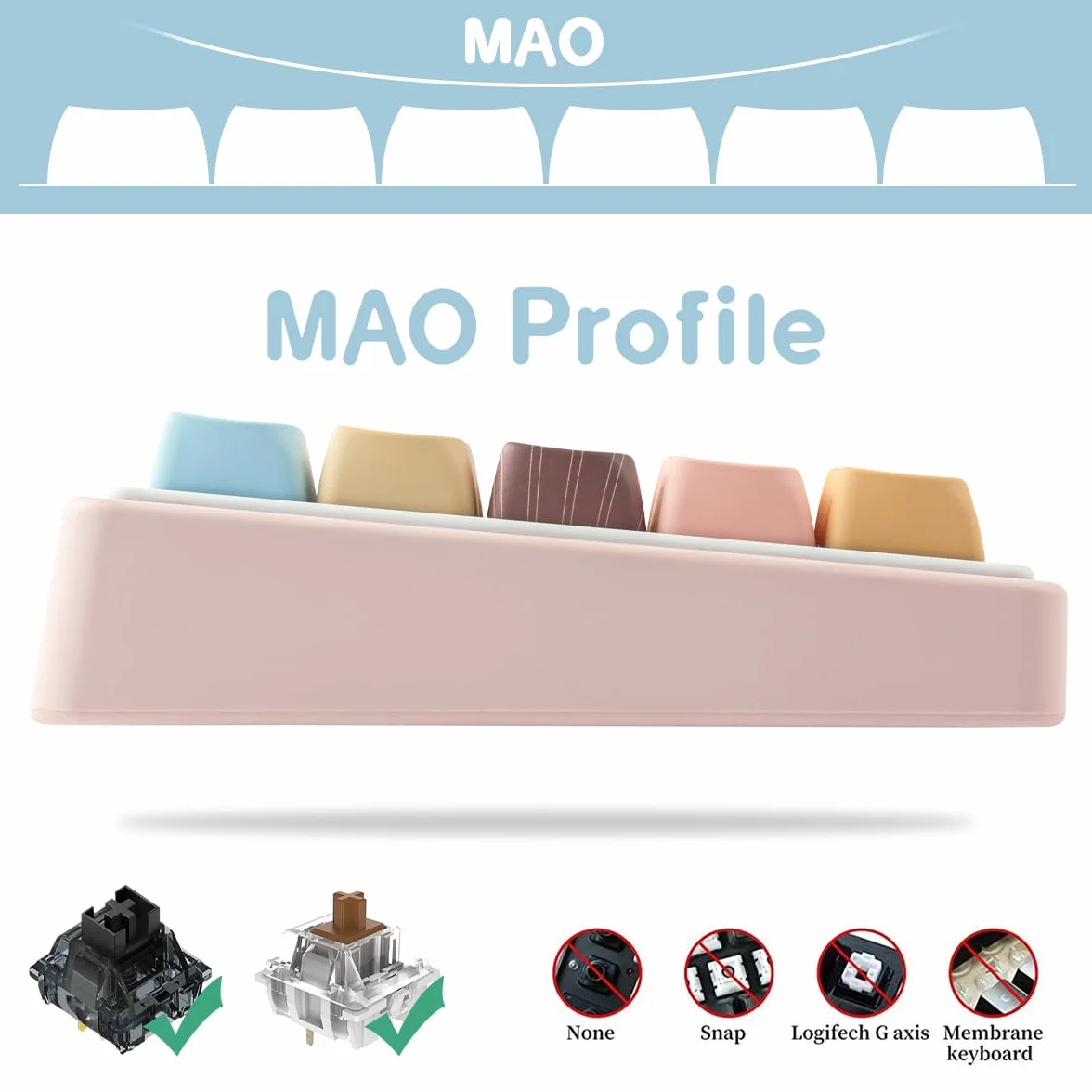Nasadki klawiszy PBT 142 klawisze urocze nasadki klawiszy sublimacja morska sól morska kot nasadka na klawisze Mao profil niestandardowe klawisze do Cherry Gateron MX Swithes klawiatury mechaniczne