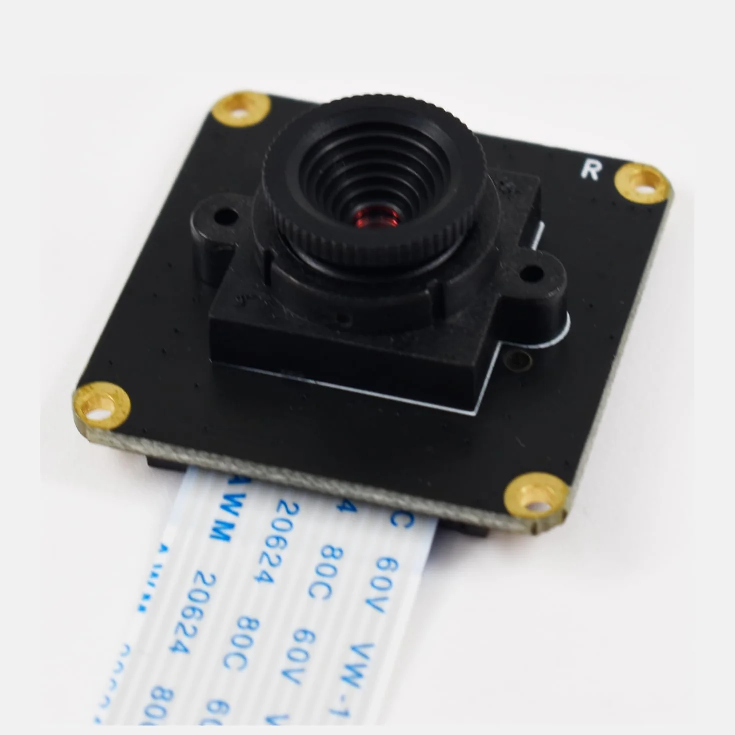 Moduł kamery IMX219 z obiektywem FOV62 M12 do Raspberry pi, Jetson Nano, Jetson Xaiver kompatybilny z kamerą Raspberry pi v2 (PI-CAMV2-FOV62)