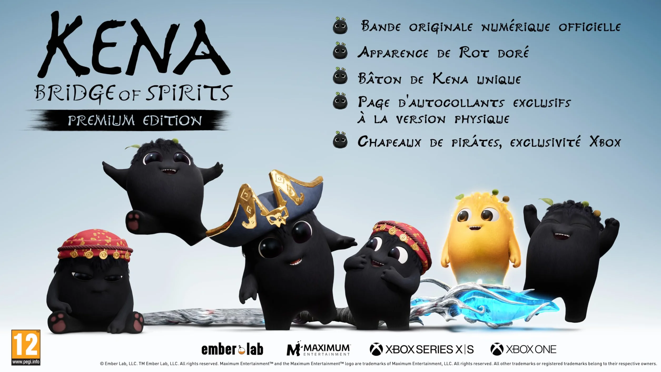 MAXIMUM ENTERTAINMENT Kena: Bridge of Spirits - Edycja Premium (Xbox Series X/Xbox One)