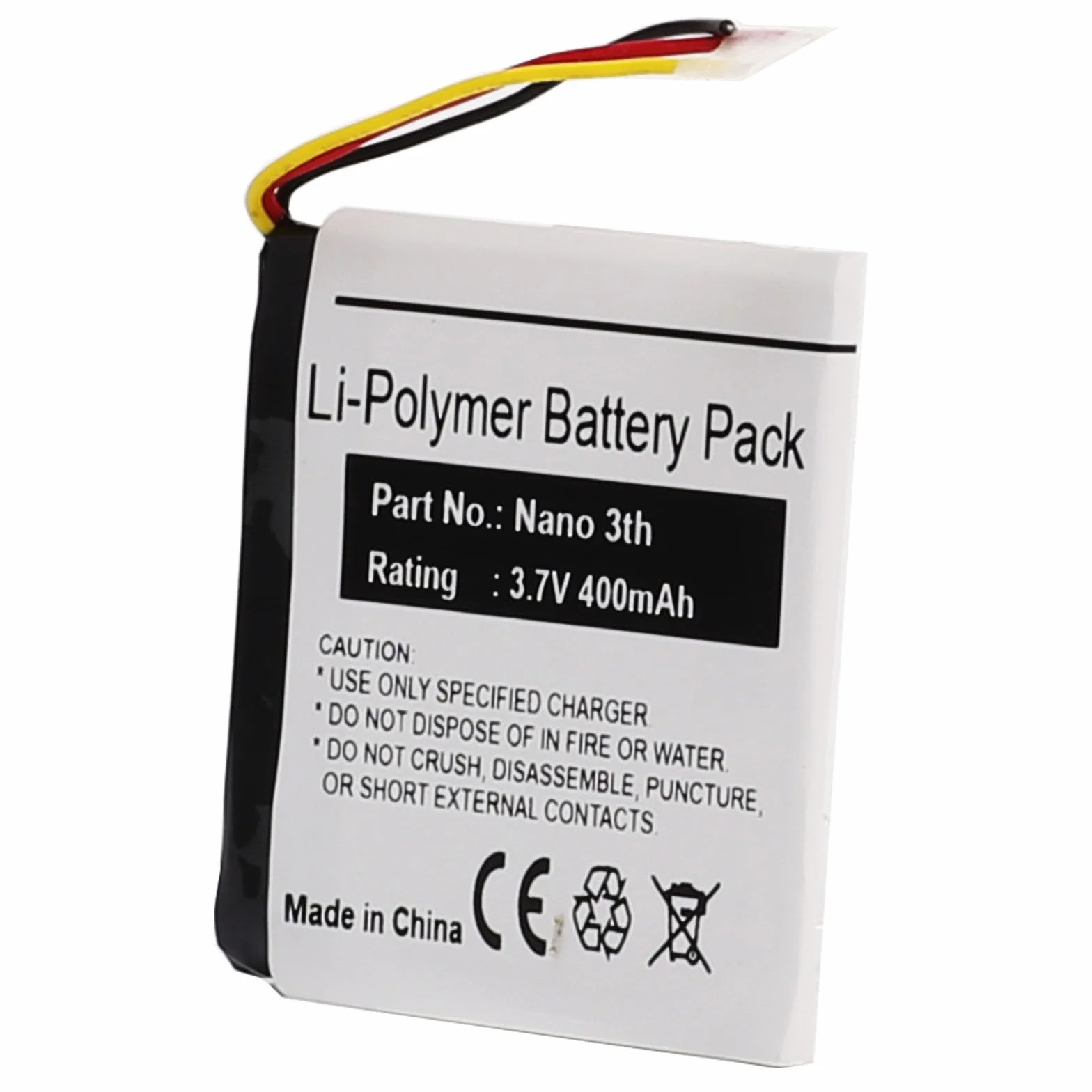 Akumulator 616-0337 do Apple iPod Nano 3 3G 3Gen 3TH MP3 A1236 Nano3, akumulator wymienny litowo-polimerowy