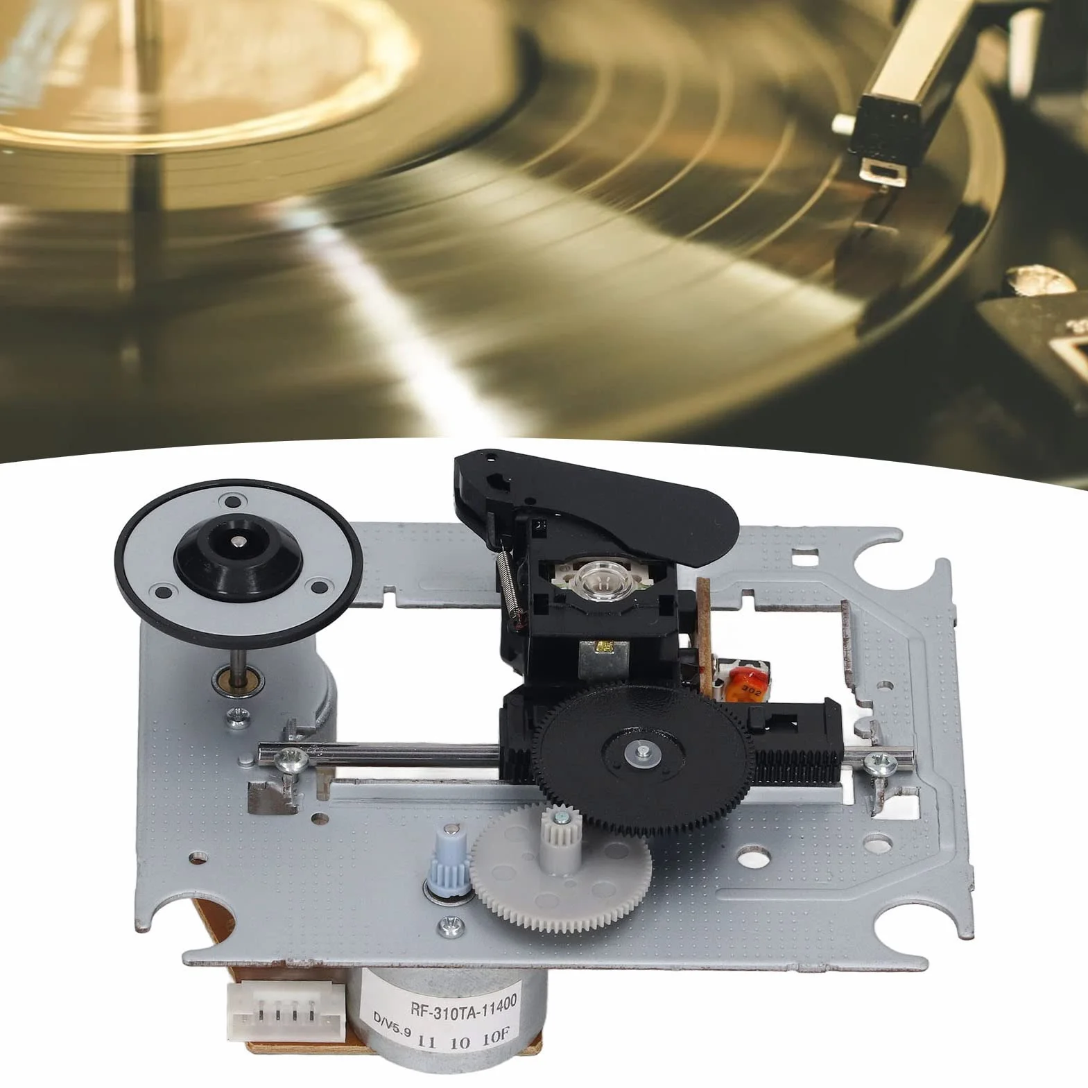 SOH AD5 Optyczna Soczewka Lasera Pickup Pasmo światła Widzialnego Głowica Laserowa System Audio ze Stopu Aluminium Optyczna Soczewka Lasera Wymiana dla Odtwarzaczy CD VCD