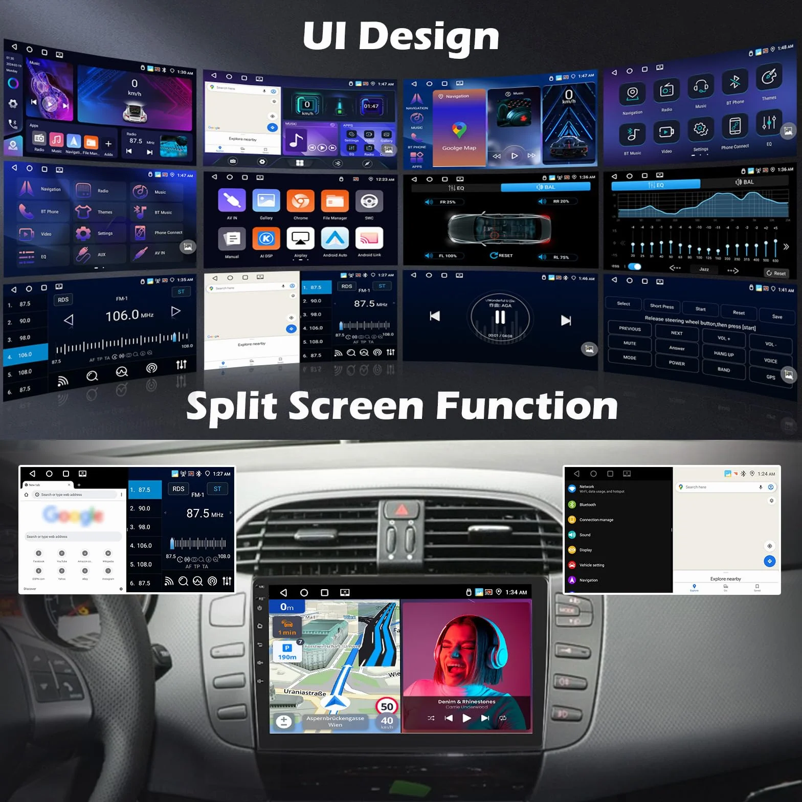 Radio samochodowe Fiat Bravo 2008 2009 2010 2011 2012 2013 Radio samochodowe Fiat Bravo z systemem Android Radio samochodowe Fiat Bravo z systemem Carplay Radio samochodowe Fiat Bravo z systemem Andro