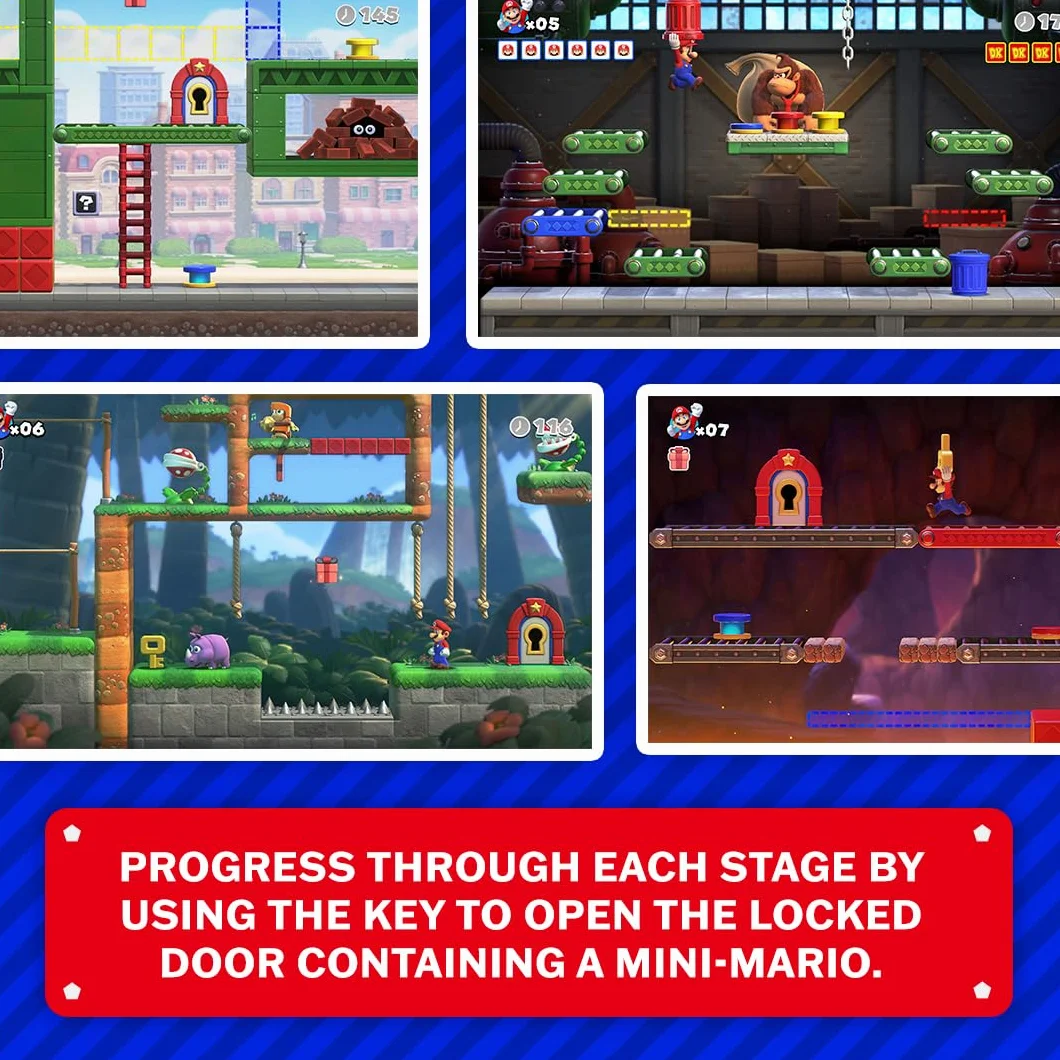 Nintendo Mario vs. Donkey Kong Switch Standard Multilingue