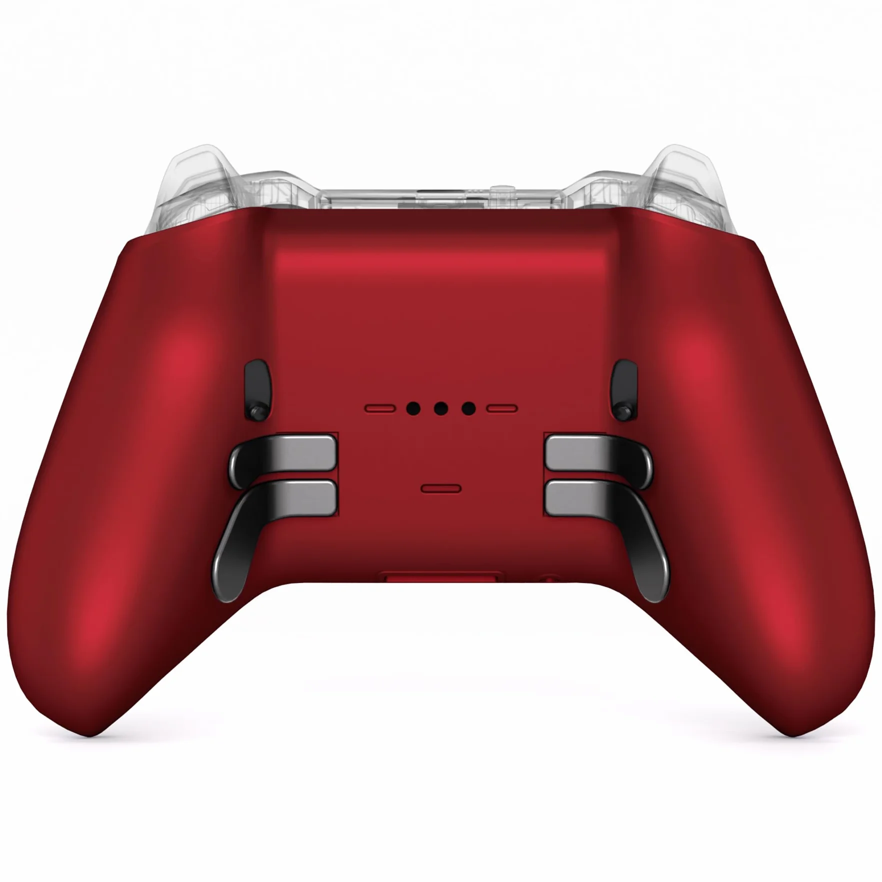 eXtremeRate Zapasowa dolna obudowa do kontrolera Xbox Elite Series 2, szkarłatna czerwona tylna obudowa do Xbox Elite Series 2 Core Model 1797