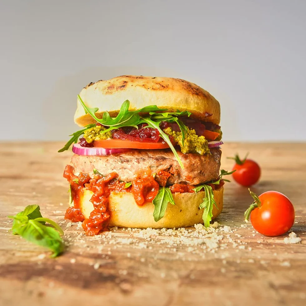 Lurch FlexiForm Burger Buns zestaw 2 formy do pieczenia z silikonu 8,5 cm